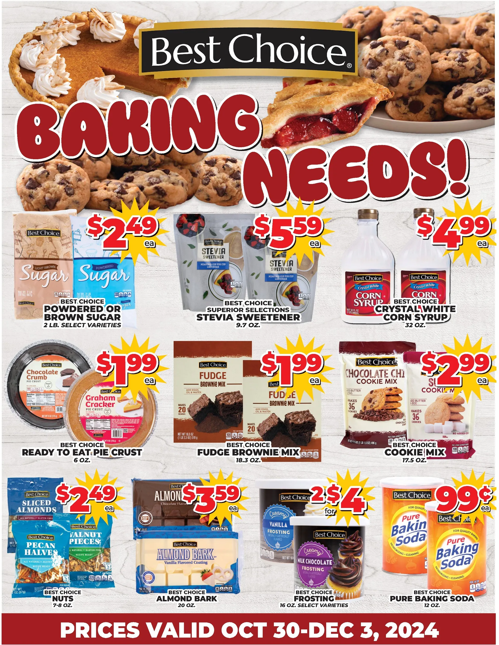 Weekly ad Monthly Specials in Price Cutter: Your Fall Favorites from October 30 to December 3 2024 - Page 3