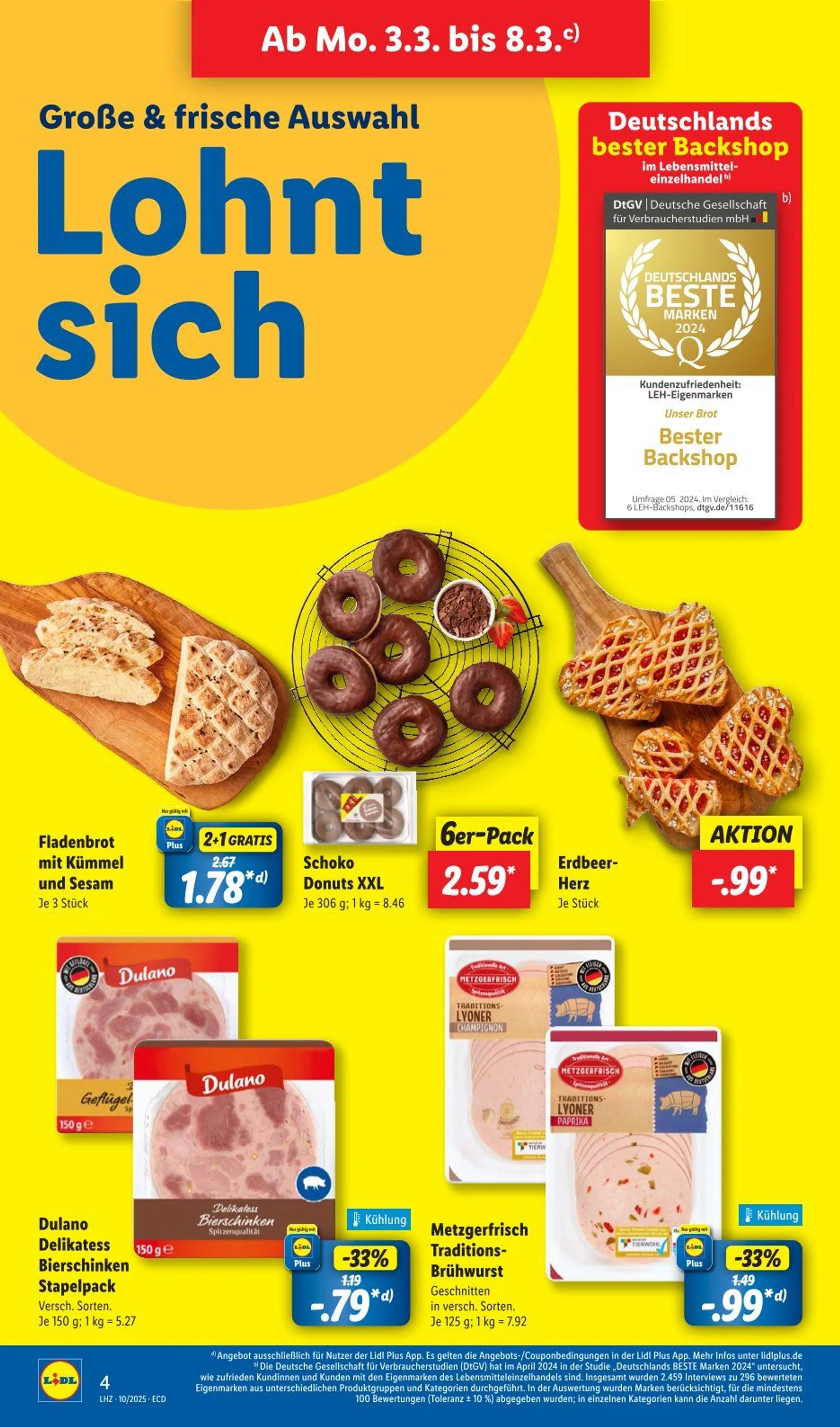 Lidl Prospekt von 3. März bis 8. März 2025 - Prospekt seite 4