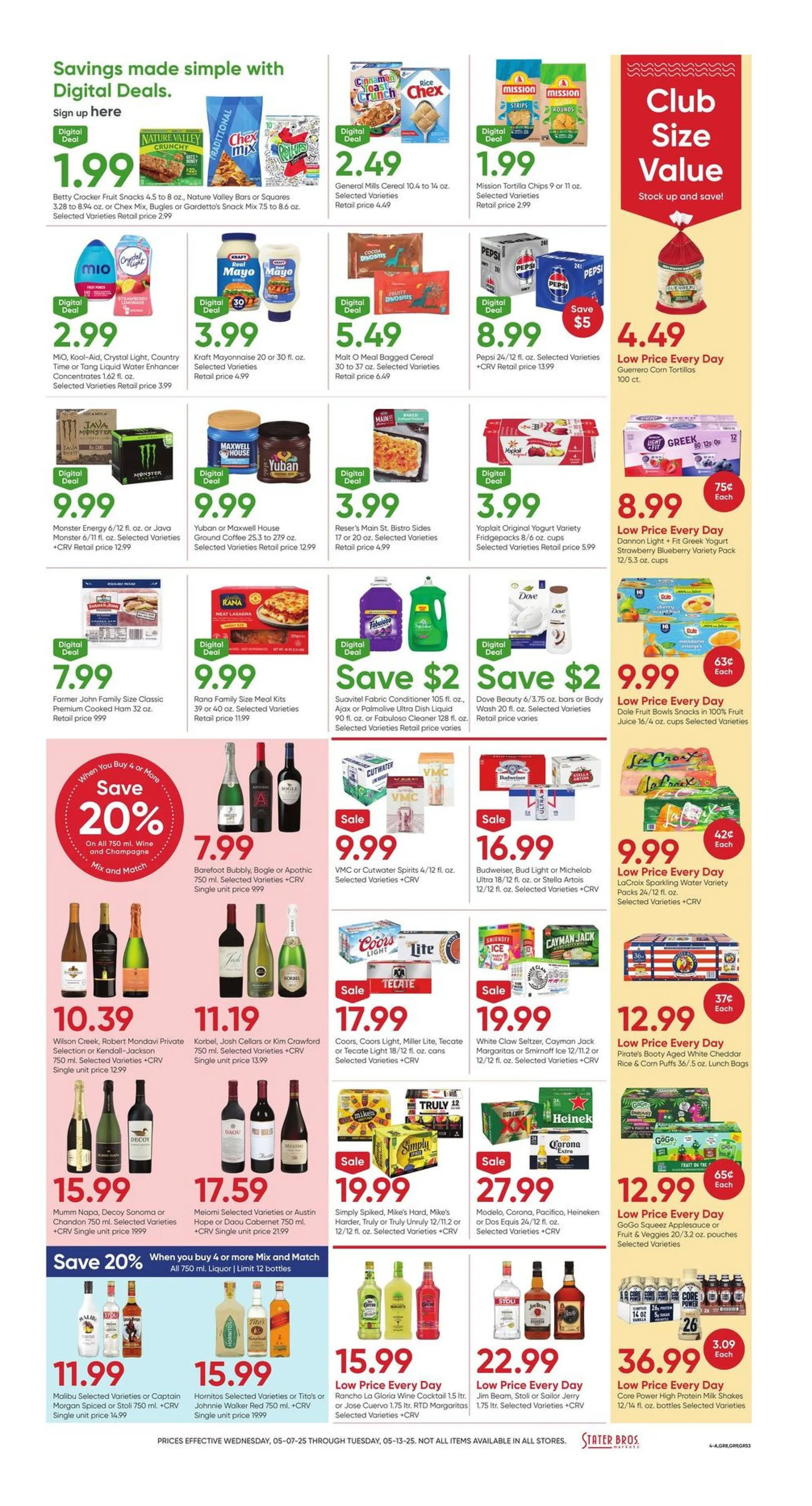Weekly ad Stater Bros Sales from May 14 to May 20 2025 - Page 4