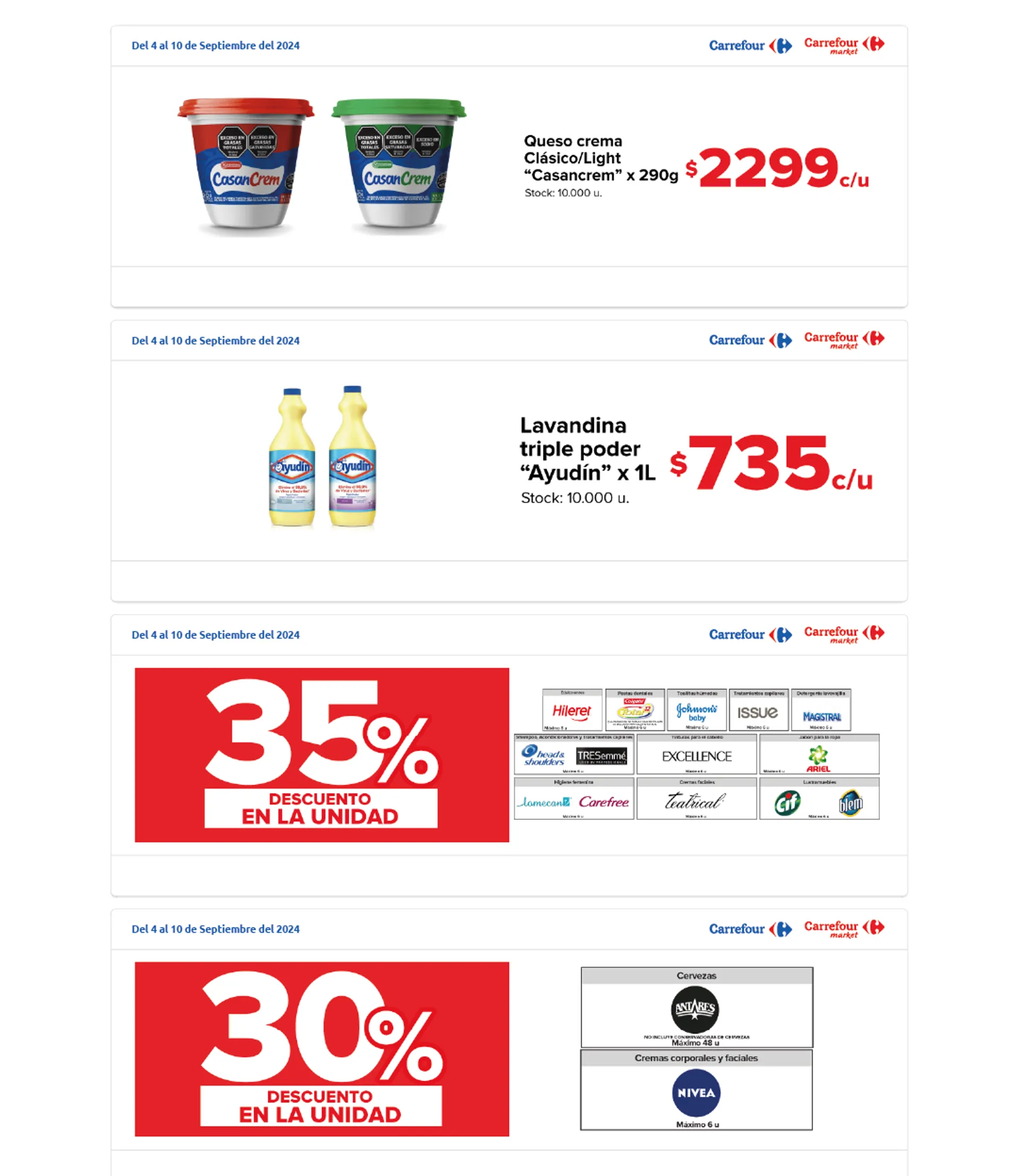 Ofertas de Carrefour Liquidación semanal 4 de septiembre al 10 de septiembre 2024 - Página 3 del catálogo