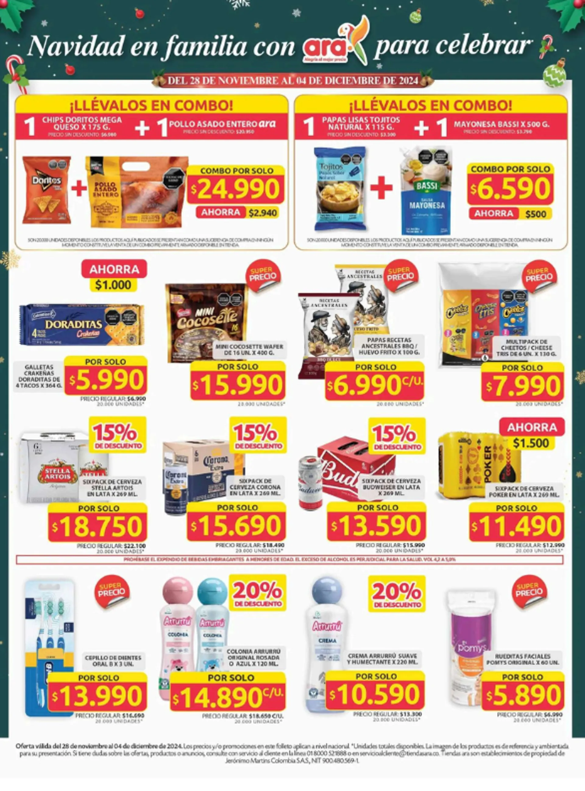 Catalogo de Ara Ofertas en Folletos 28 de noviembre al 4 de diciembre 2024 - Pag 3