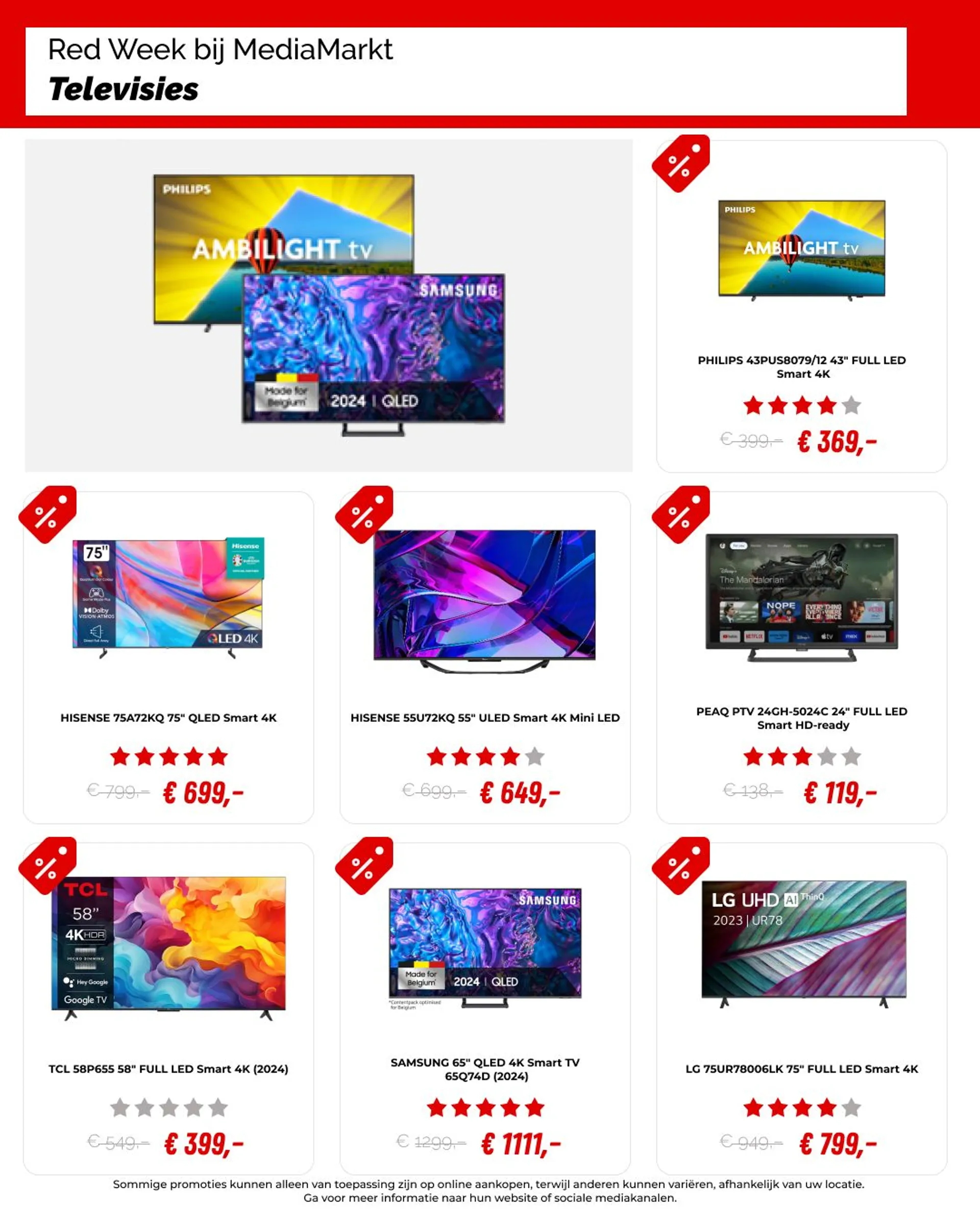 Speciale promoties van MediaMarkt van 5 september tot 19 september 2024 - folder pagina 3