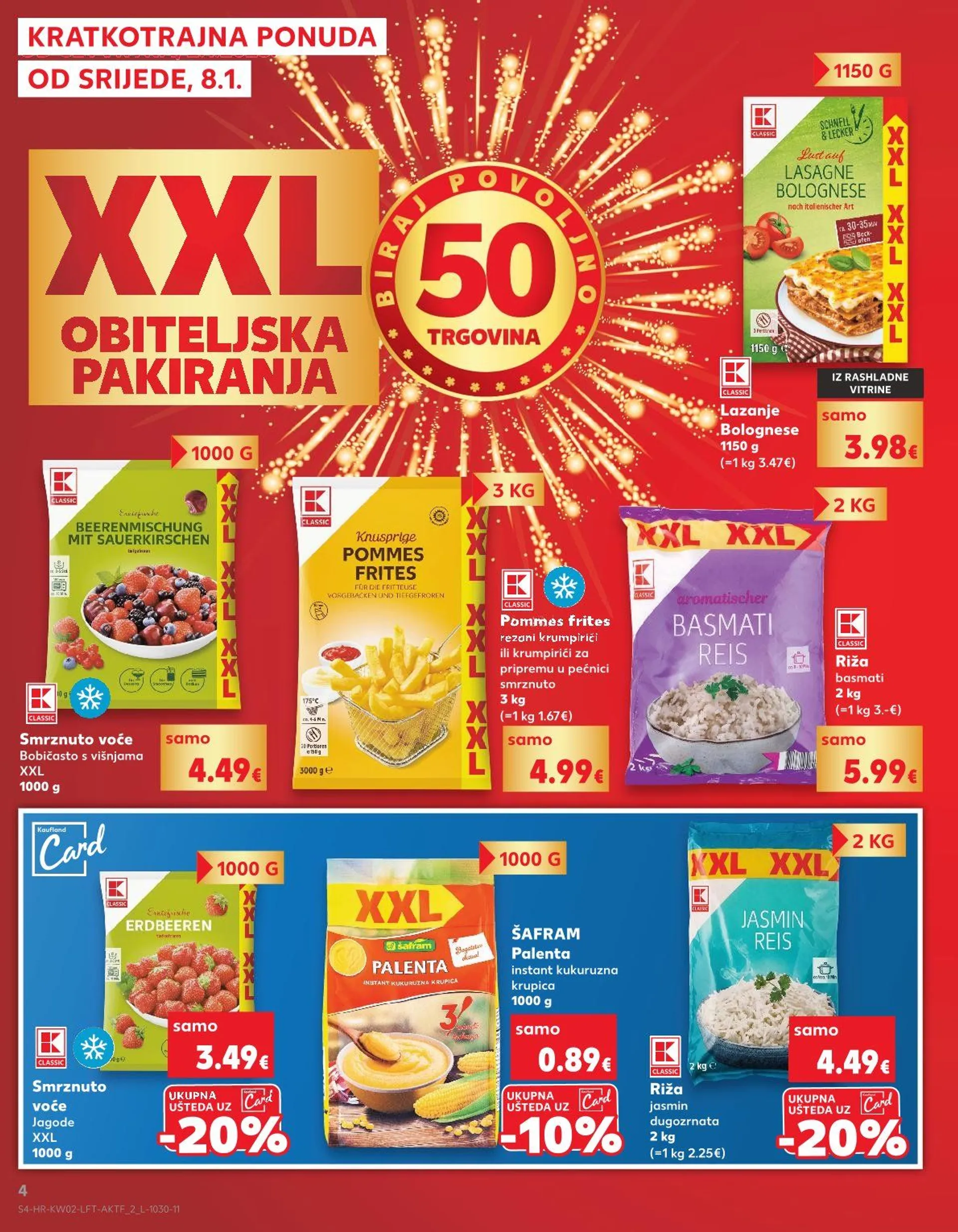 Katalog Kaufland Posebna ponuda trgovine od 8. siječnja do 14. siječnja 2025. - Pregled Stranica 4