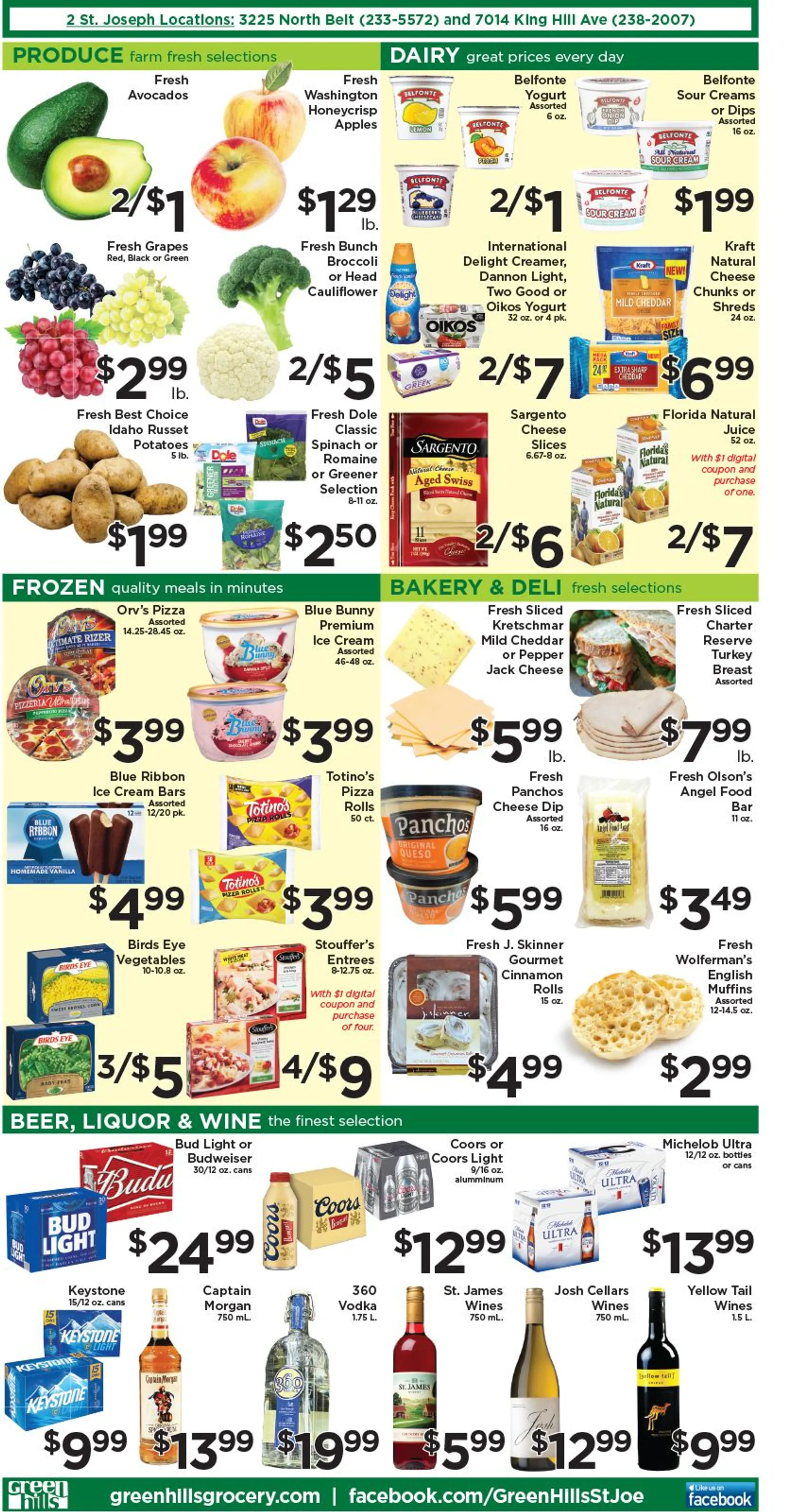 Weekly ad GREEN HILLS GROCERY SPECIAL DEAL from March 20 to March 26 2024 - Page 2