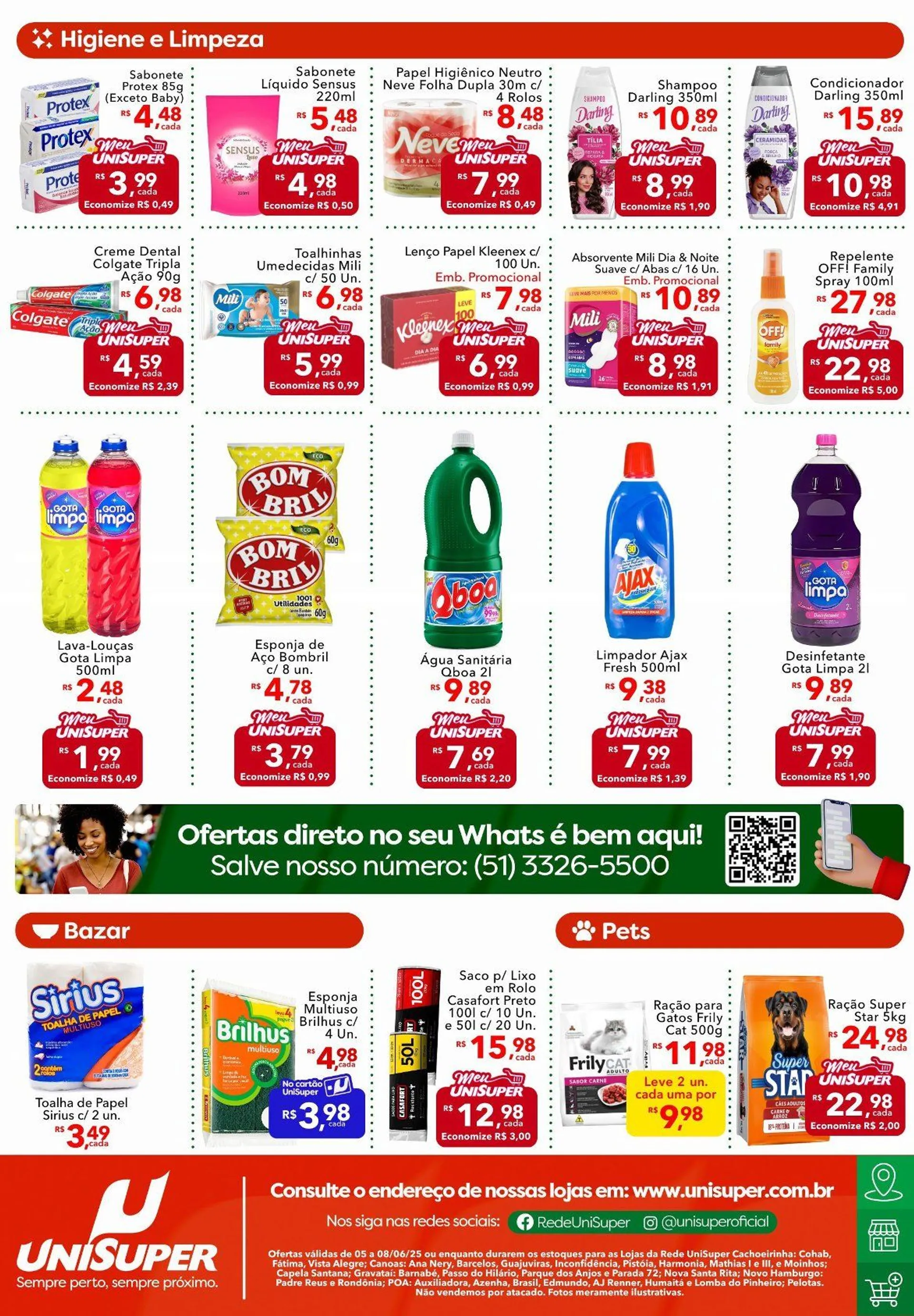 Encarte de UniSuper Ofertas 6 de junho até 8 de junho 2025 - Pagina 4
