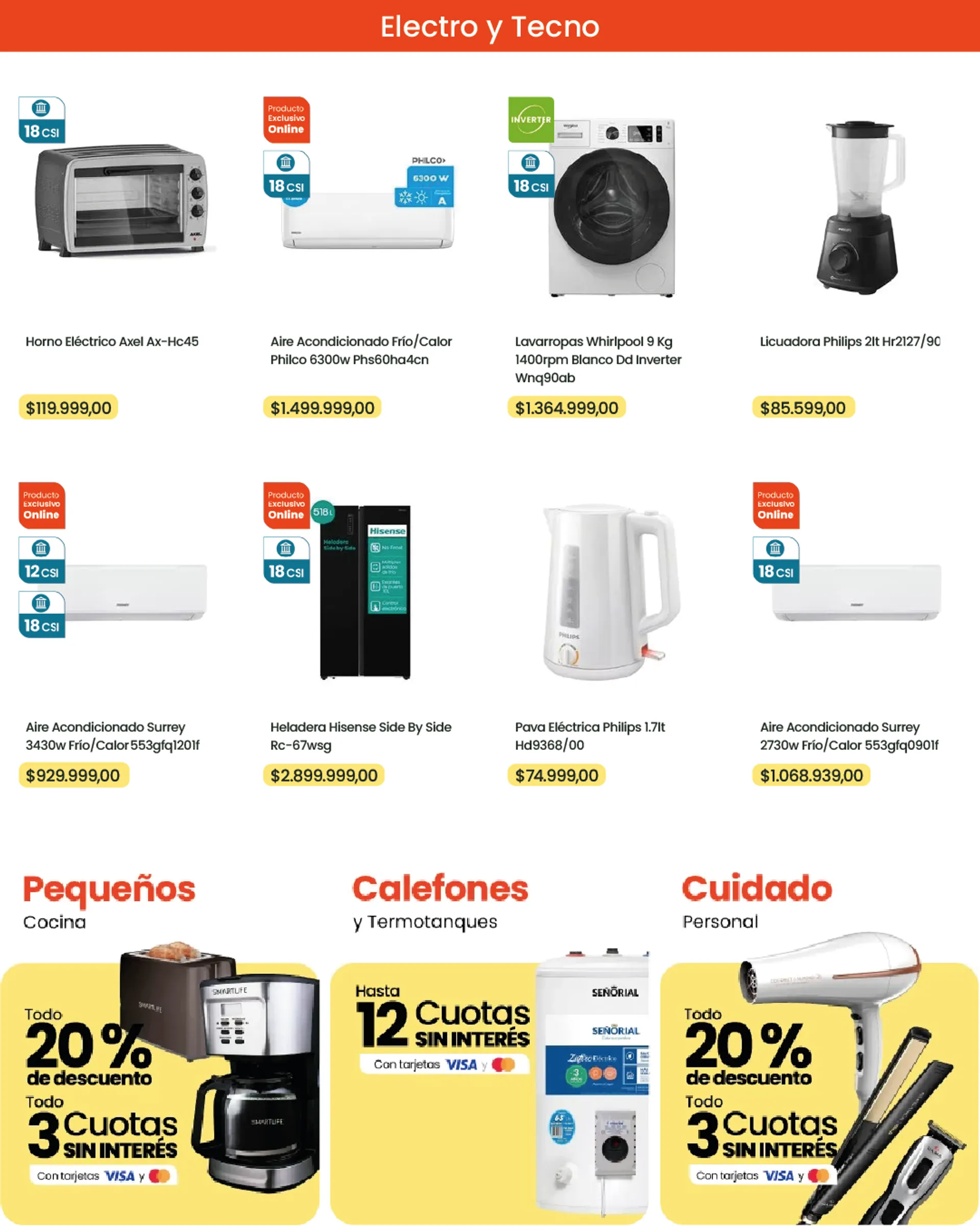 Ofertas de Changomas Electro y Tecno  1 de octubre al 8 de octubre 2024 - Página 2 del catálogo