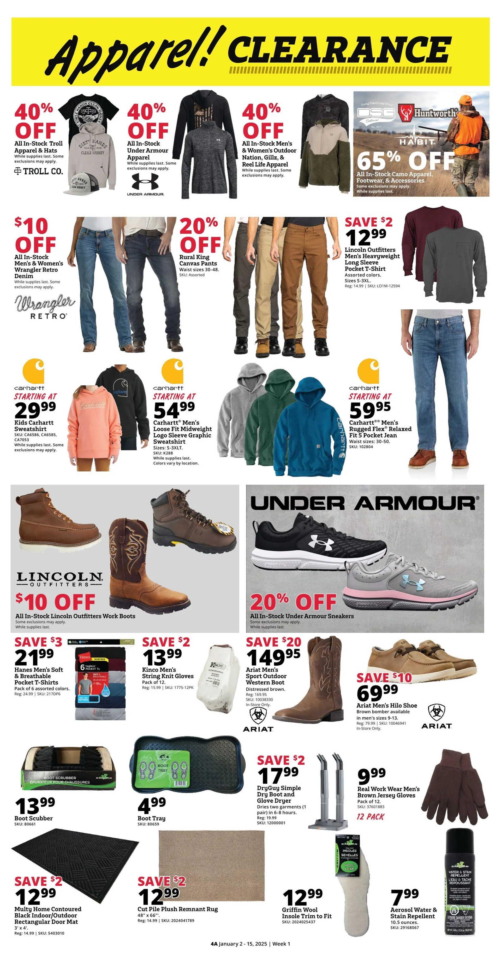 Weekly ad Rural King Offers from January 1 to January 15 2025 - Page 4