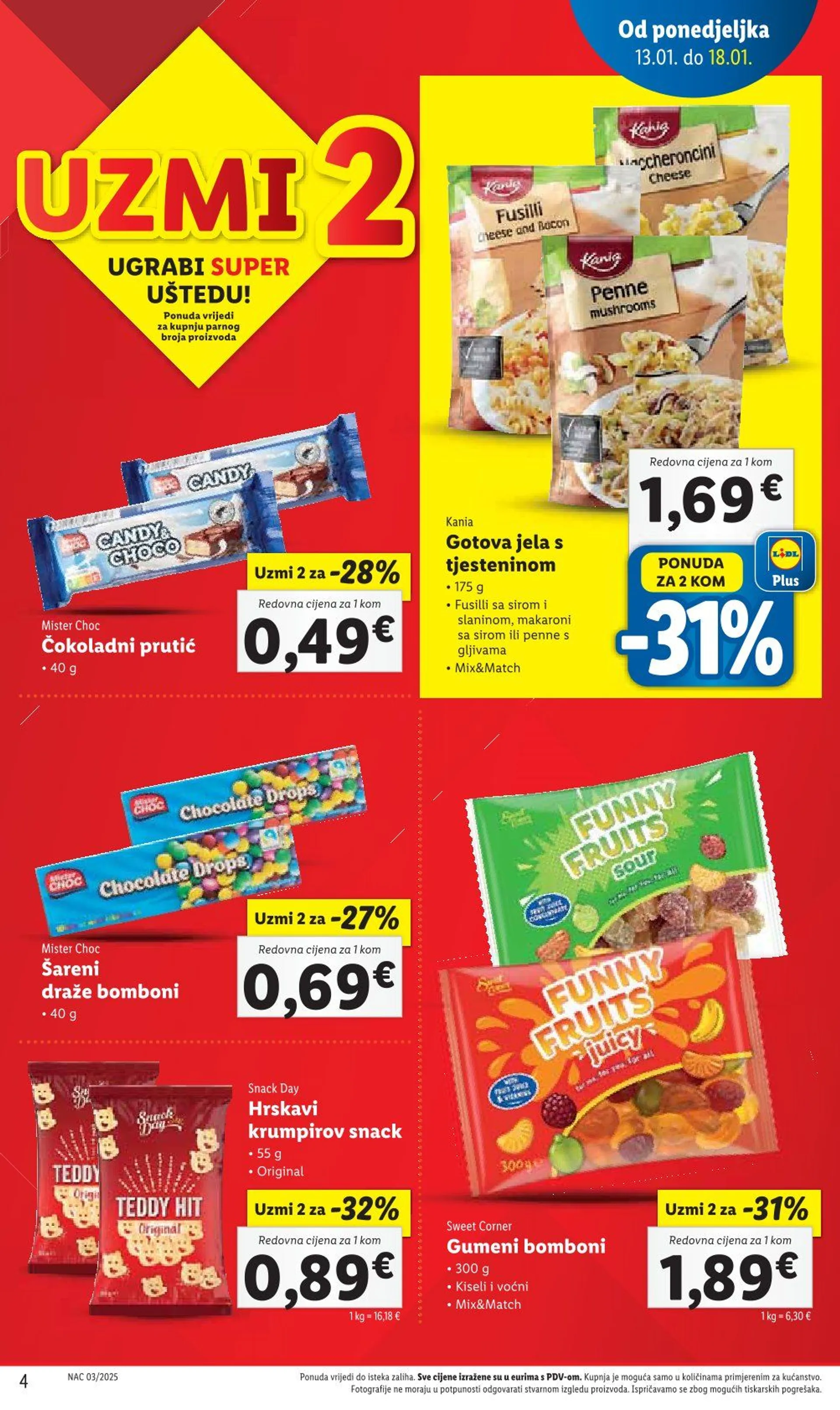 Katalog Lidl Posebna  od 13. siječnja do 18. siječnja 2025. - Pregled Stranica 4