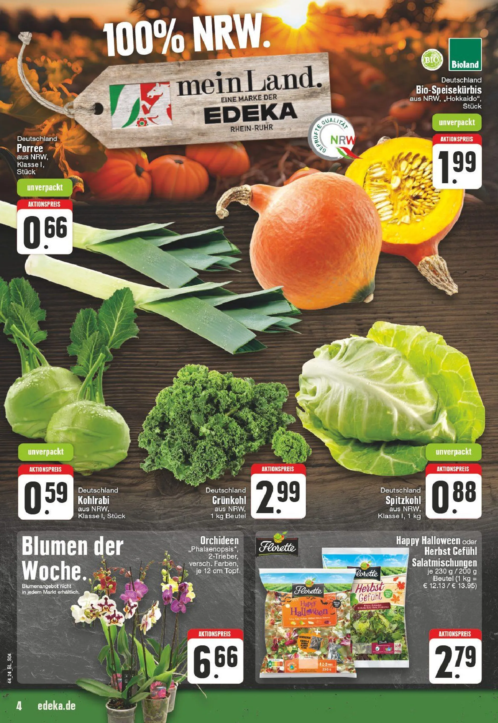 Edeka Prospekt von 28. Oktober bis 2. November 2024 - Prospekt seite 4