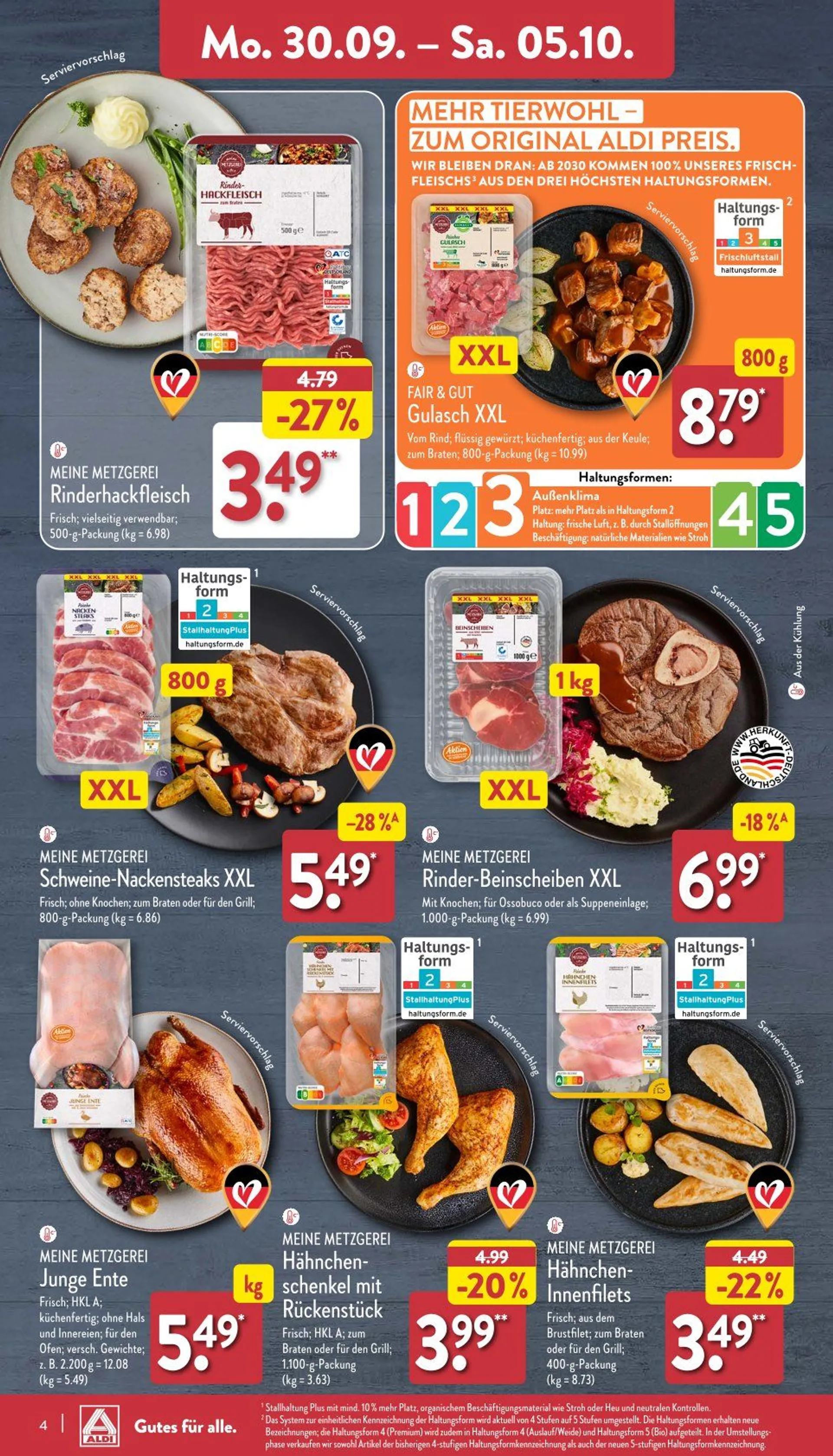 ALDI Nord Prospekts Angebote Online von 30. September bis 5. Oktober 2024 - Prospekt seite 4