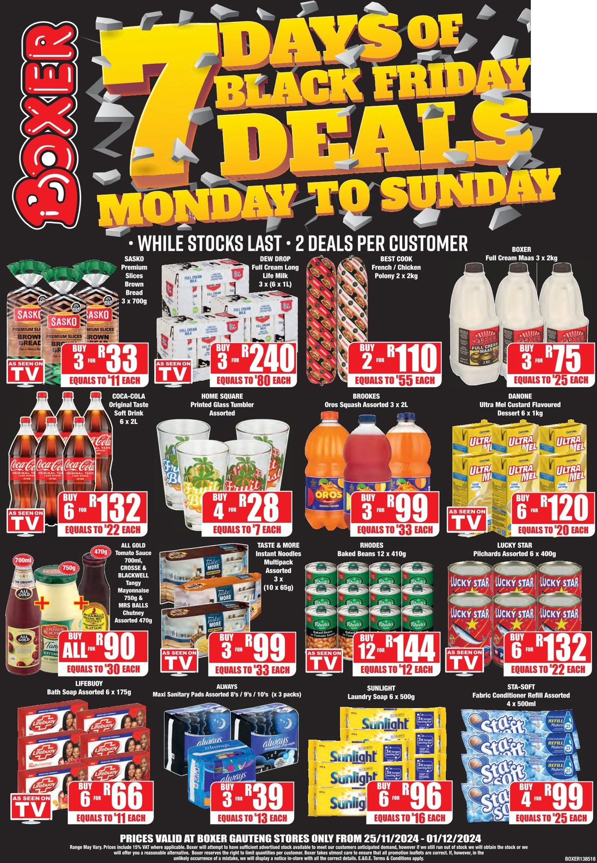 Boxer Weekly Ad from 25 November to 1 December 2024 - Catalogue Page 4