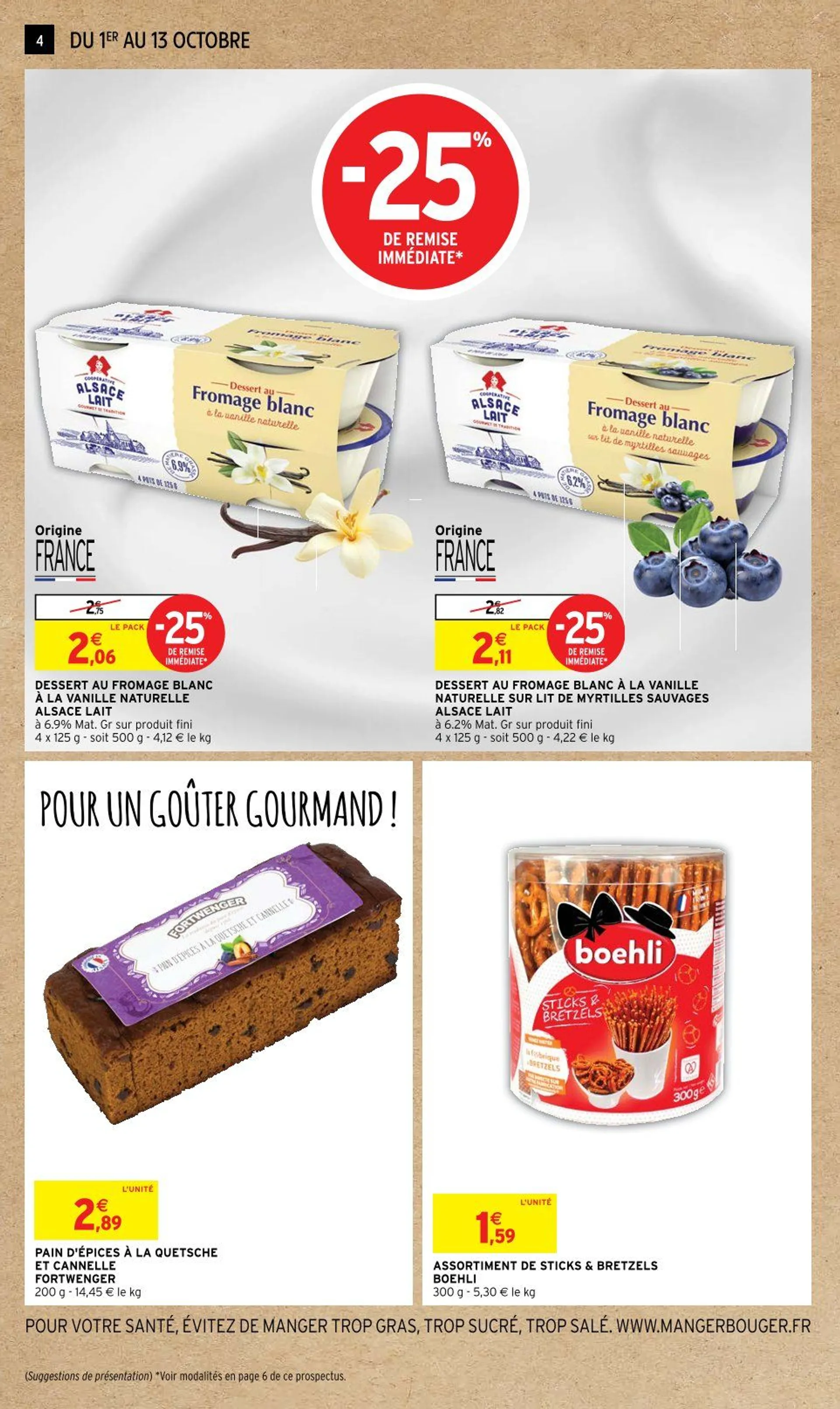 Intermarché Offres de catalogue du 1 octobre au 13 octobre 2024 - Catalogue page 4