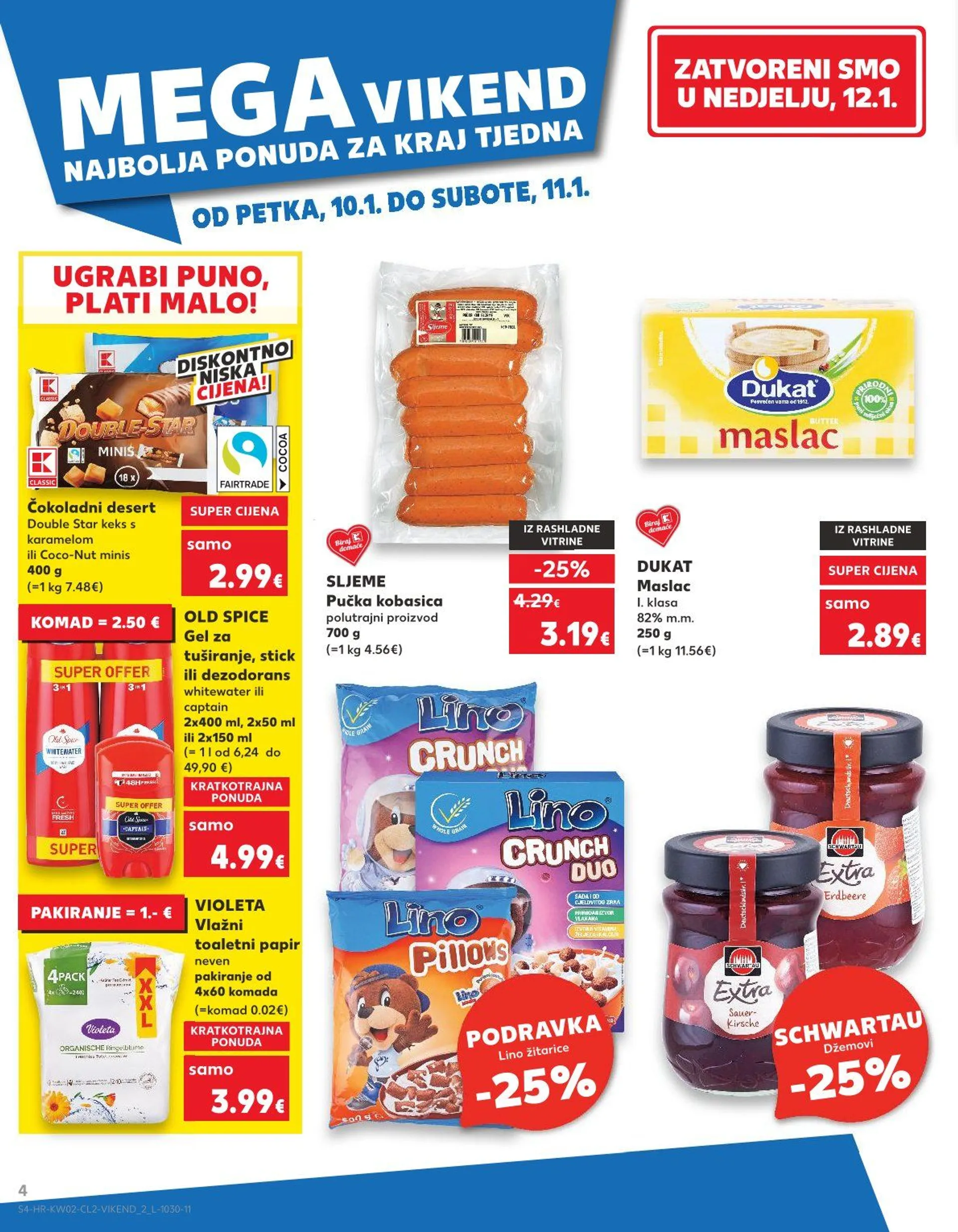 Katalog Kaufland Posebna ponuda trgovine od 10. siječnja do 14. siječnja 2025. - Pregled Stranica 4