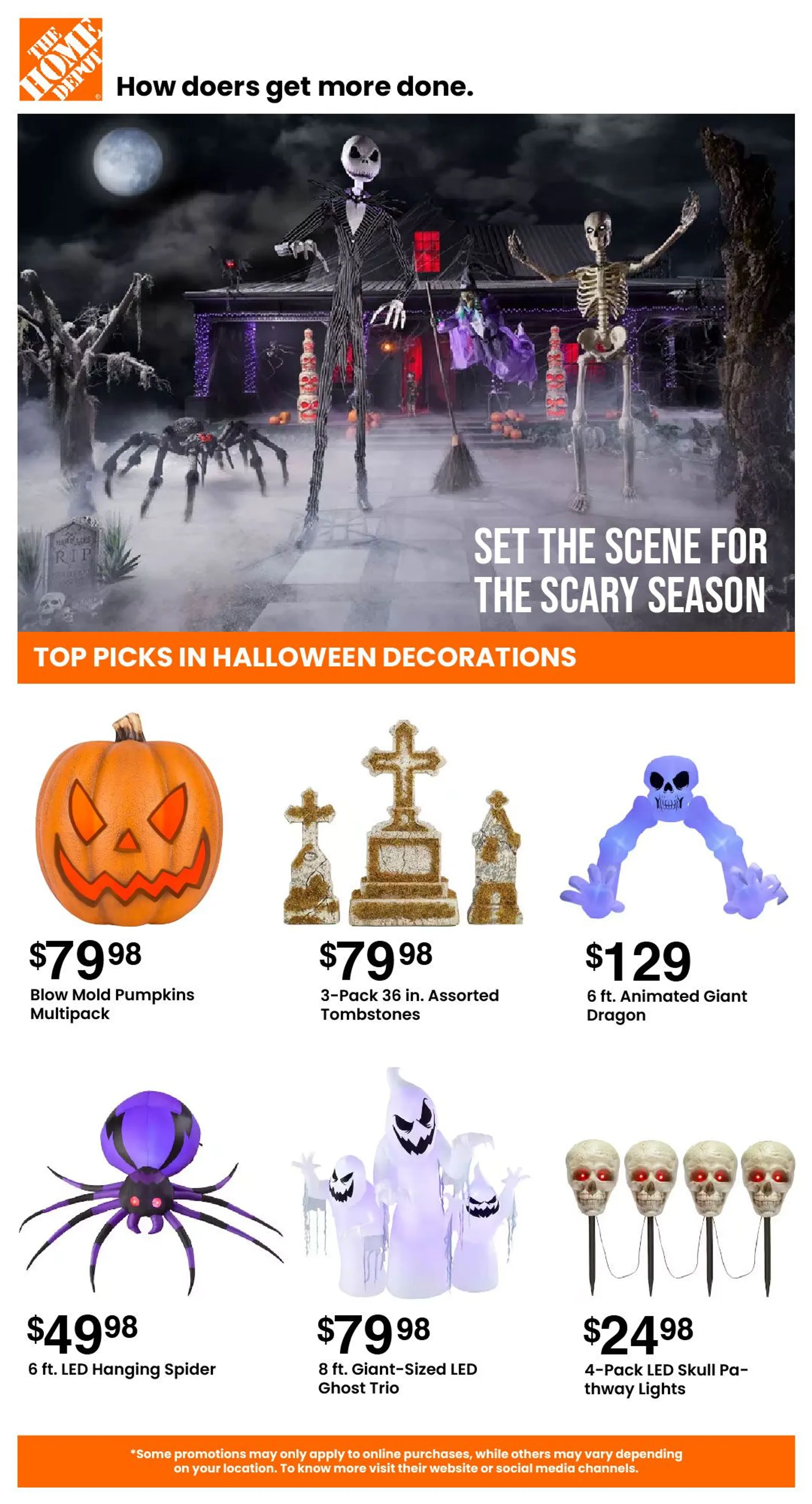 Weekly ad The Home Depot Halloween Big Discounts from September 13 to October 14 2024 - Page 3