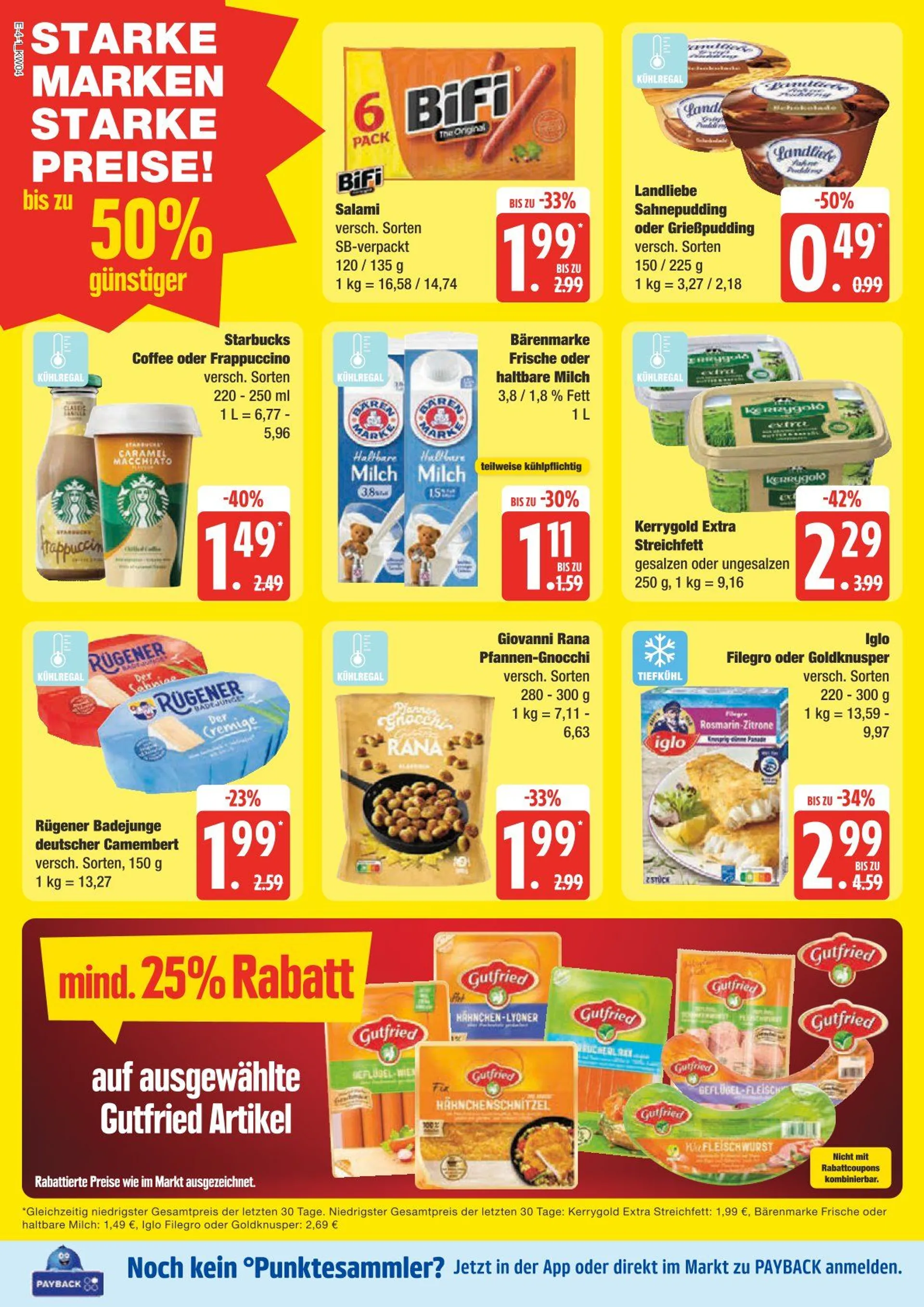 Edeka Prospekt von 21. Januar bis 25. Januar 2025 - Prospekt seite 4