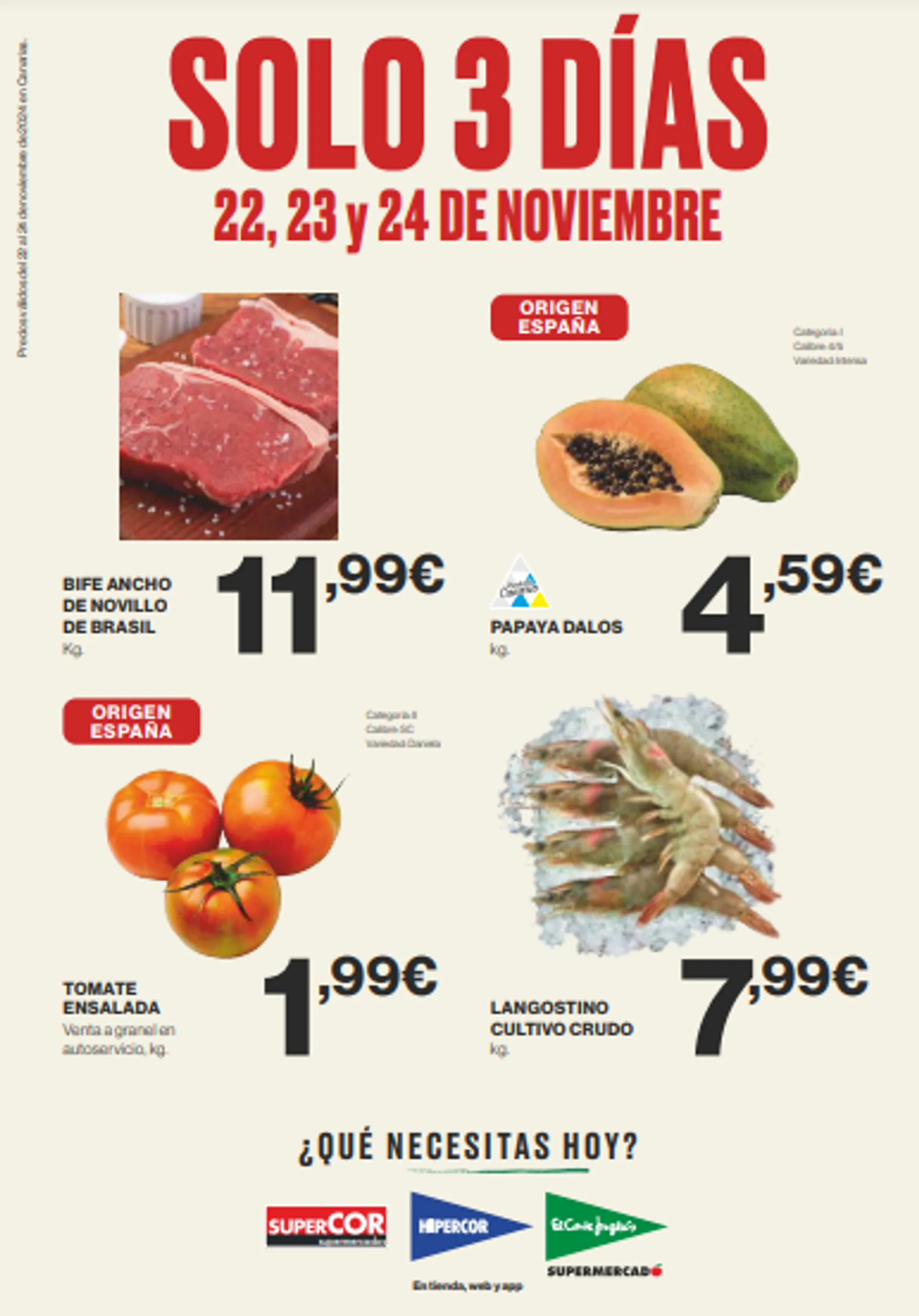 Catálogo de Supercor Ofertas 22 de noviembre al 24 de noviembre 2024 - Página 