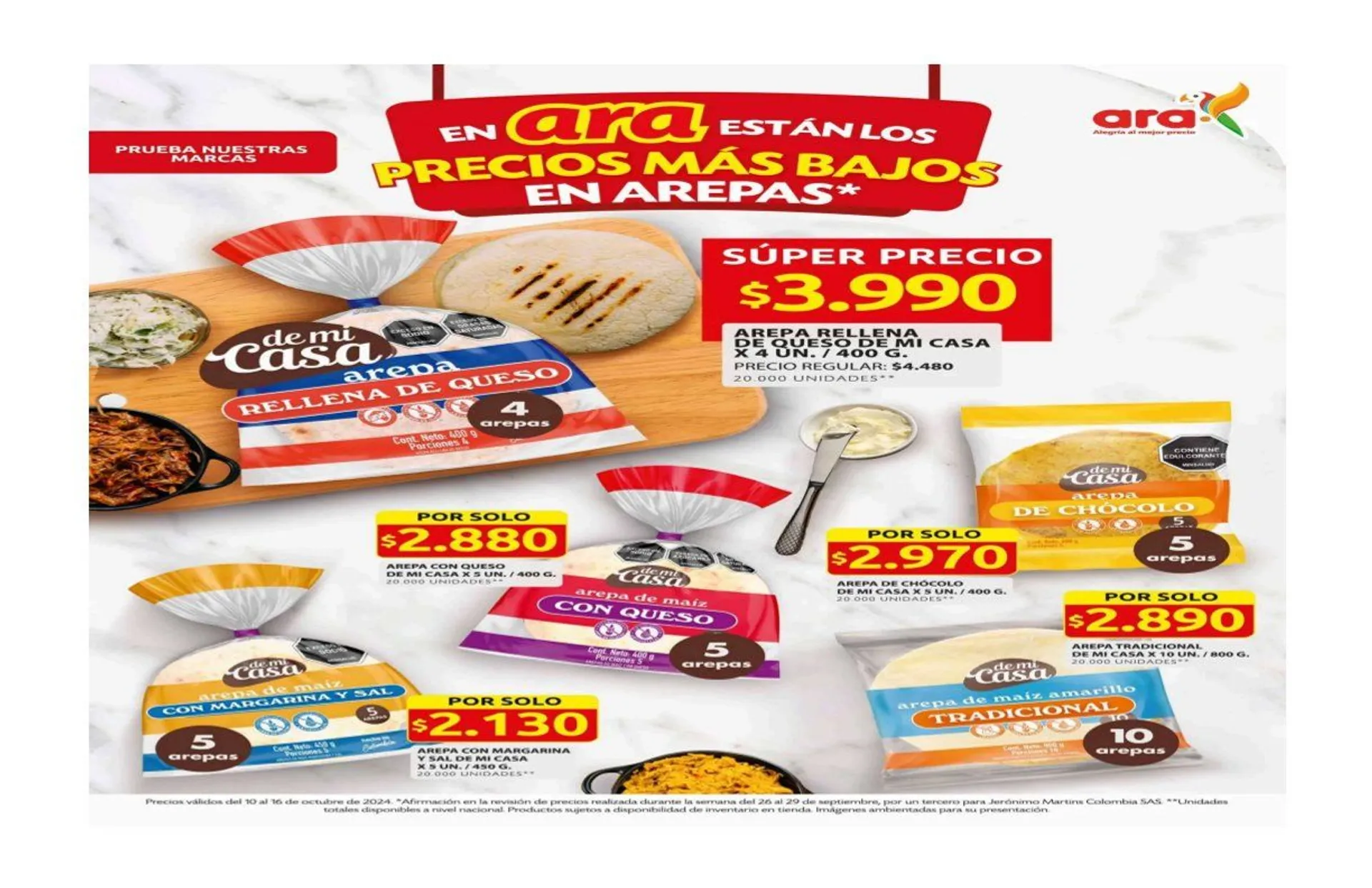 Catalogo de Ara Ofertas en Folletos 14 de octubre al 19 de octubre 2024 - Pag 4