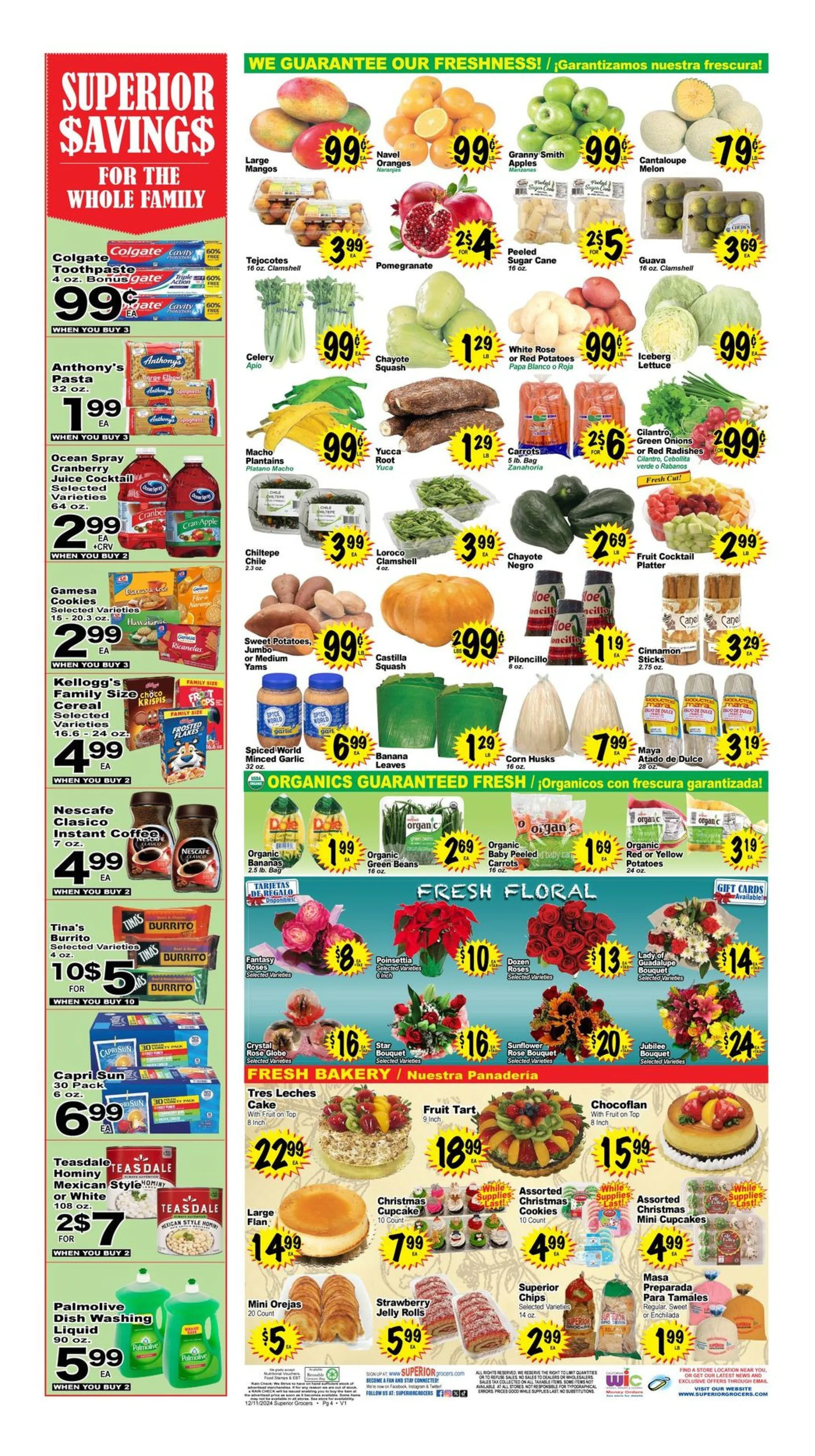 Weekly ad Superior Grocers Deals from December 11 to December 17 2024 - Page 4