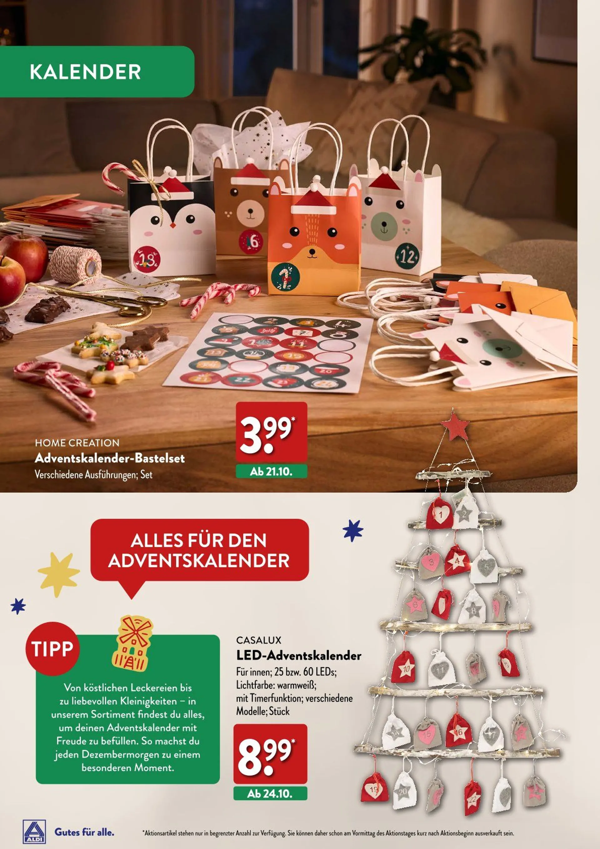 Aldi Nord Prospekt von 17. Oktober bis 16. Dezember 2024 - Prospekt seite 4