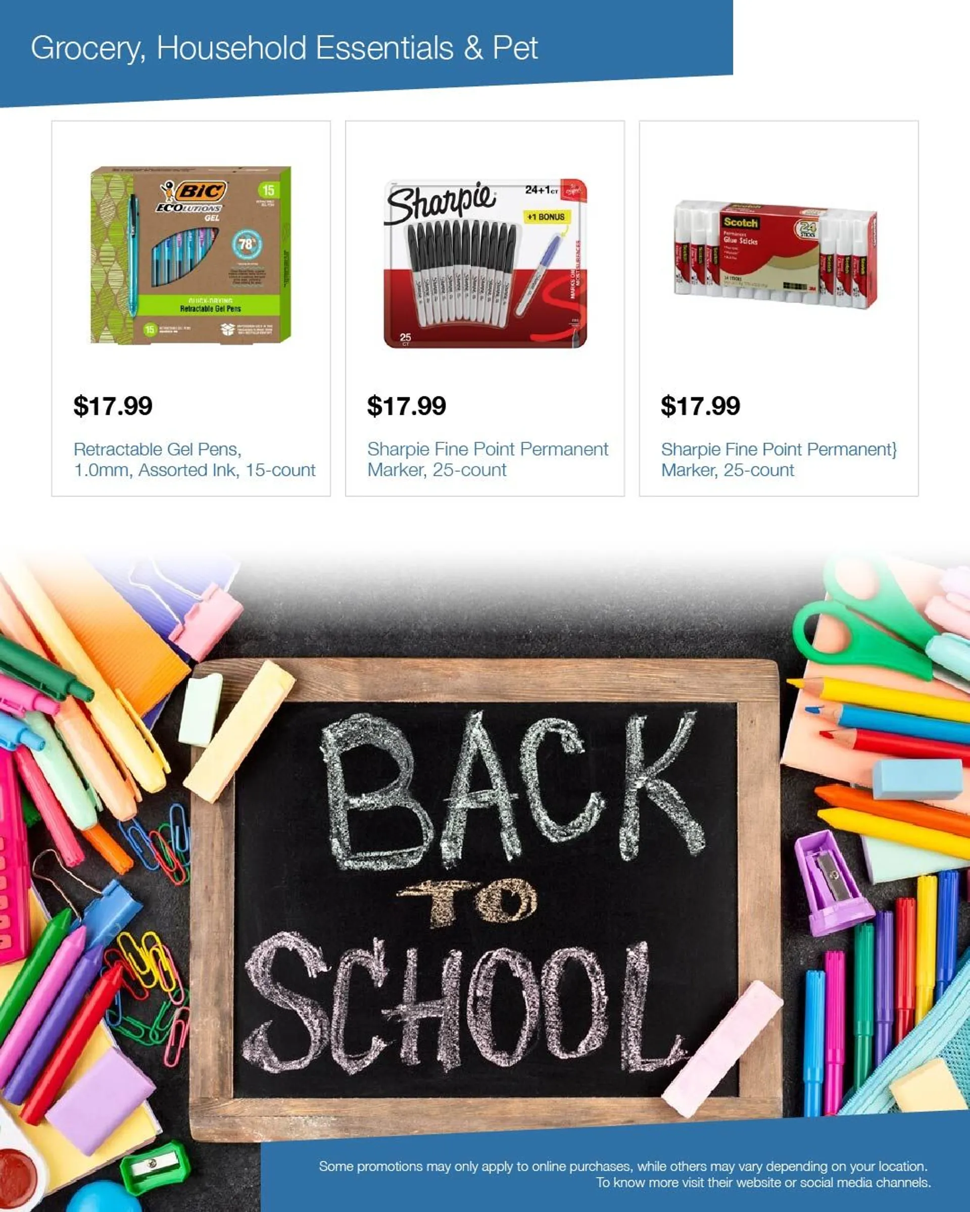 Weekly ad back to school discounts from July 26 to August 15 2024 - Page 3