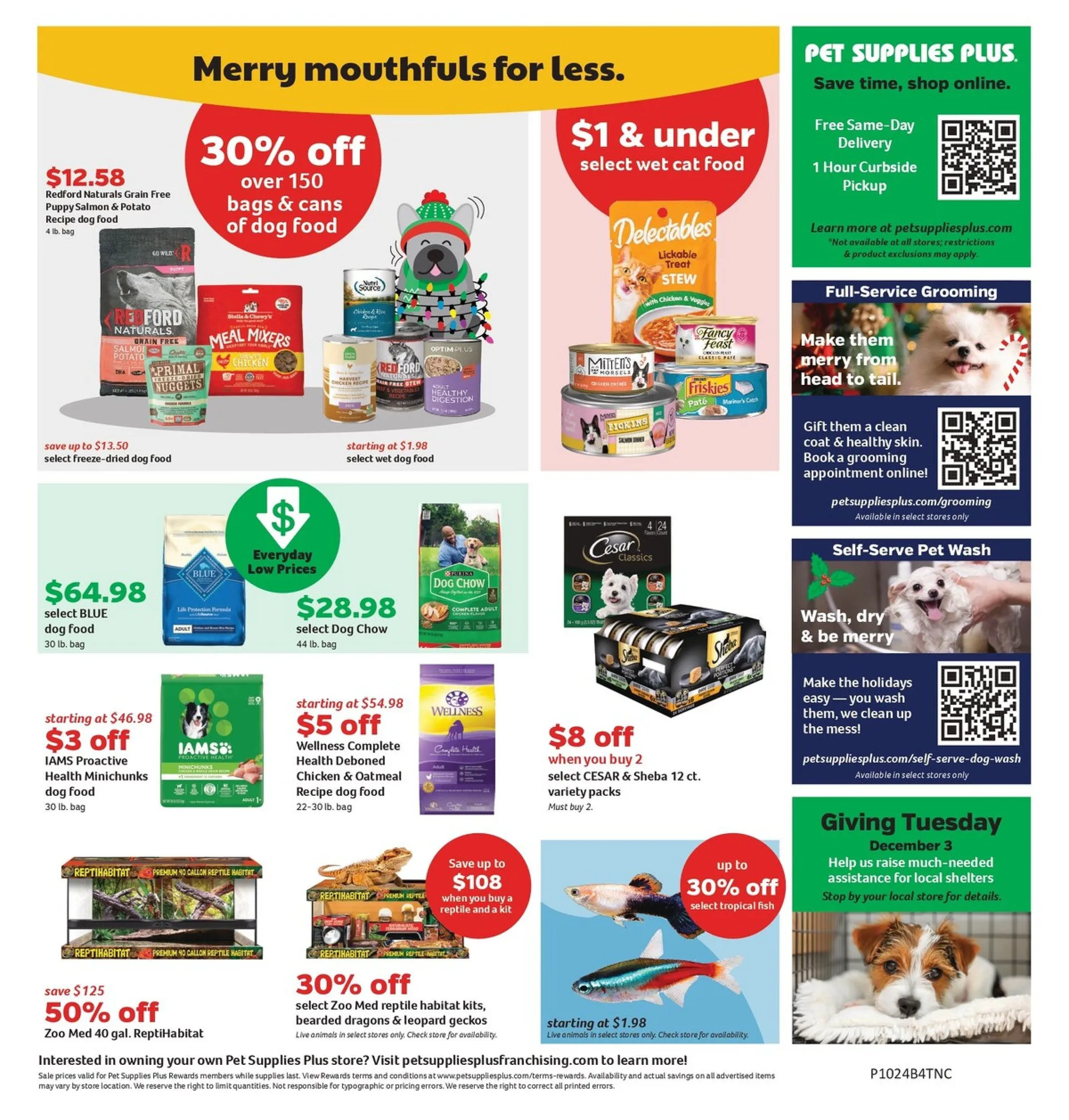 Weekly ad Pet Supplies Plus Deals from November 21 to December 1 2024 - Page 4