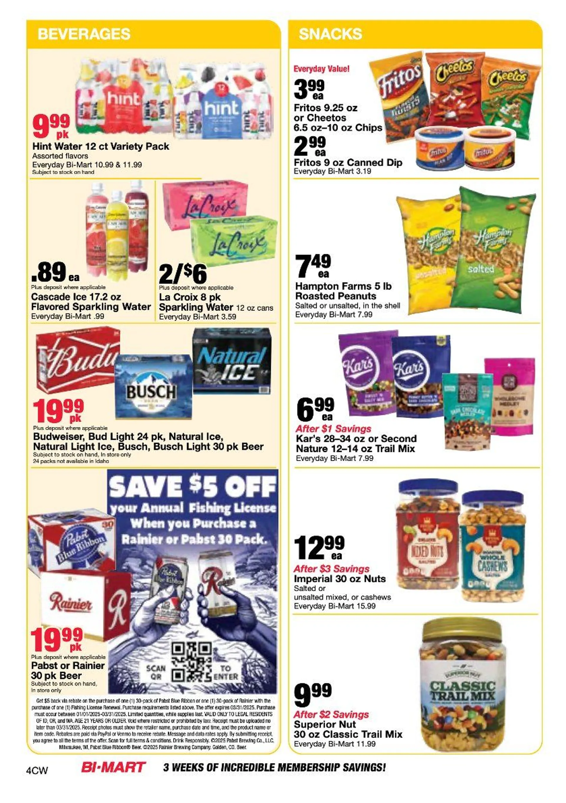 Weekly ad Bi-Mart Sles from December 31 to January 20 2025 - Page 4