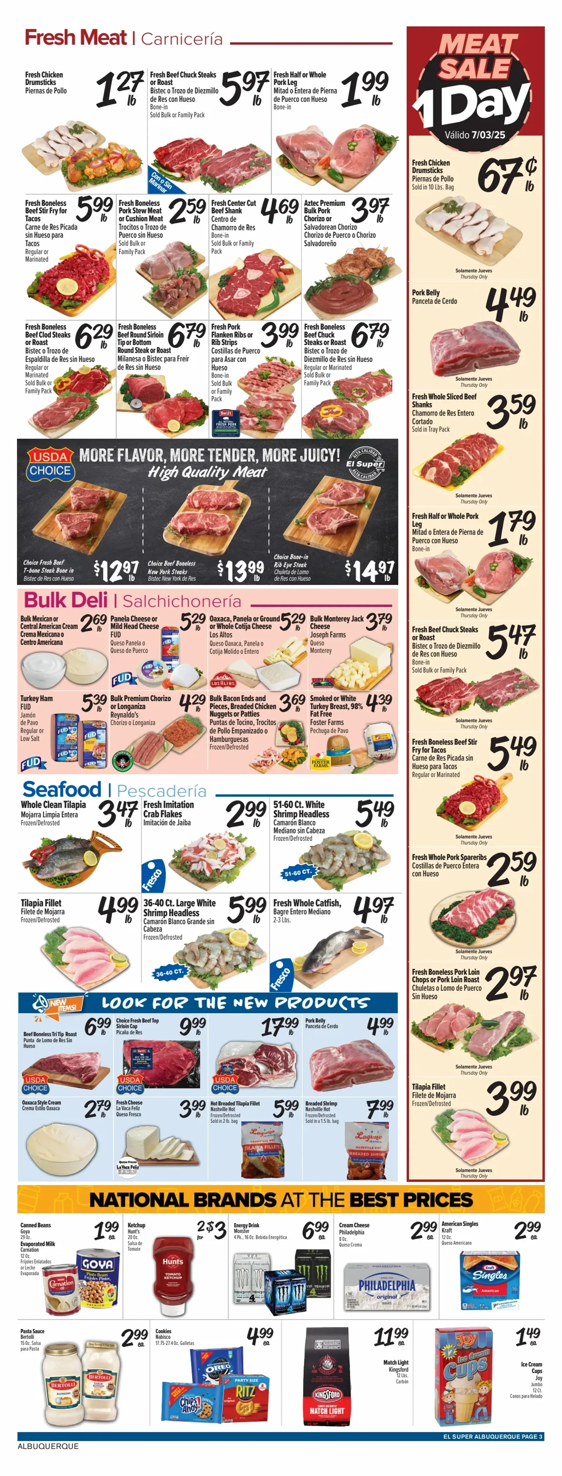 Weekly ad  El Super weekly ads from July 2 to July 8 2025 - Page 4