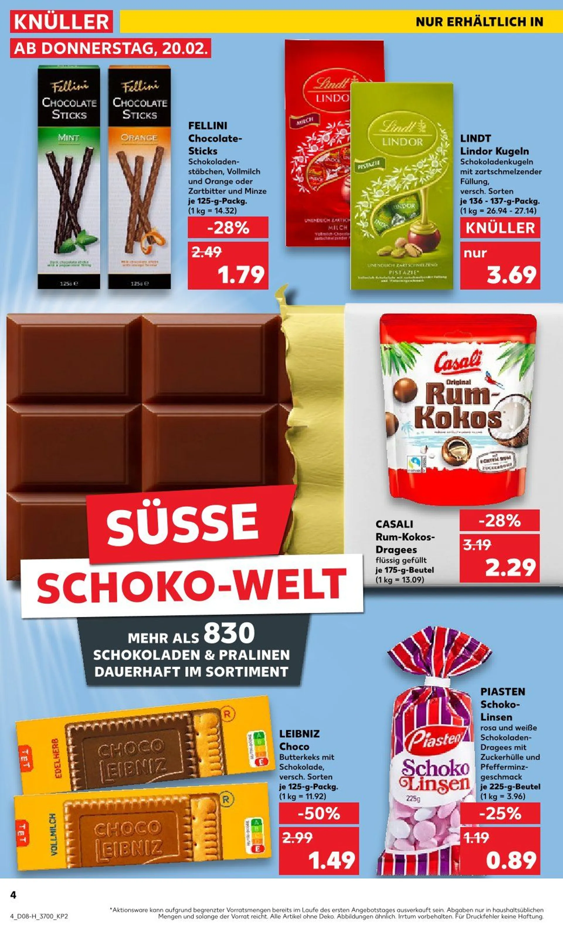 Kaufland Prospekt von 20. Februar bis 26. Februar 2025 - Prospekt seite 4