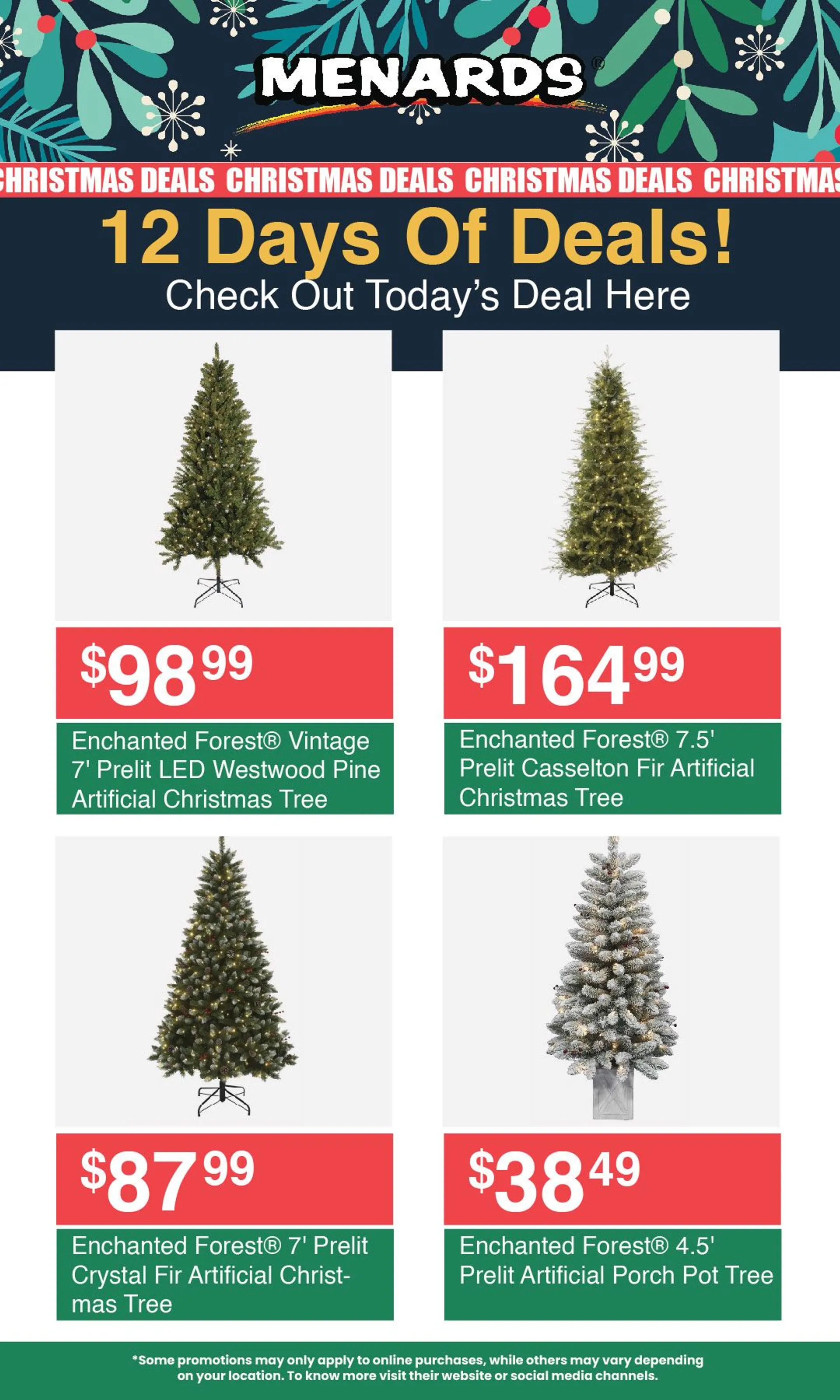 Weekly ad Christmas deals at Menards from December 20 to December 31 2024 - Page 3