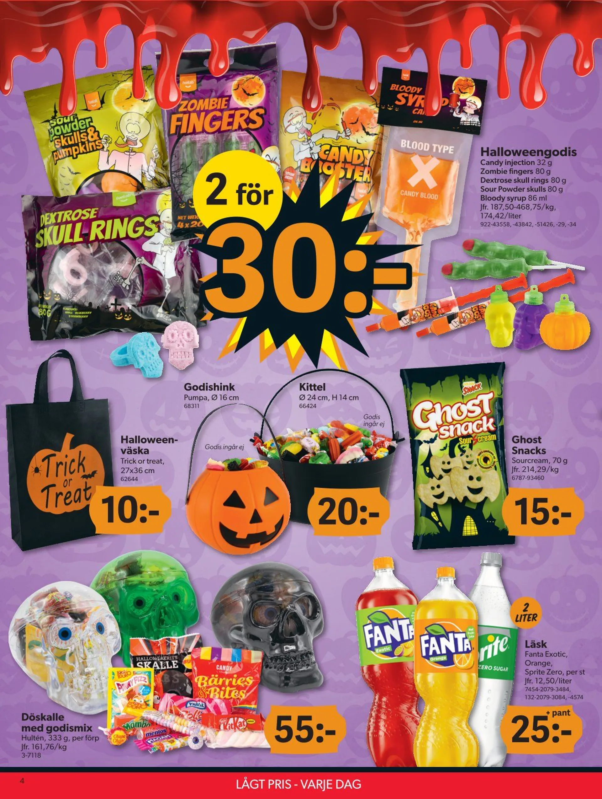 DollarStore Broschyr från 16 oktober till 24 oktober 2024 - Reklamblad sidor 4