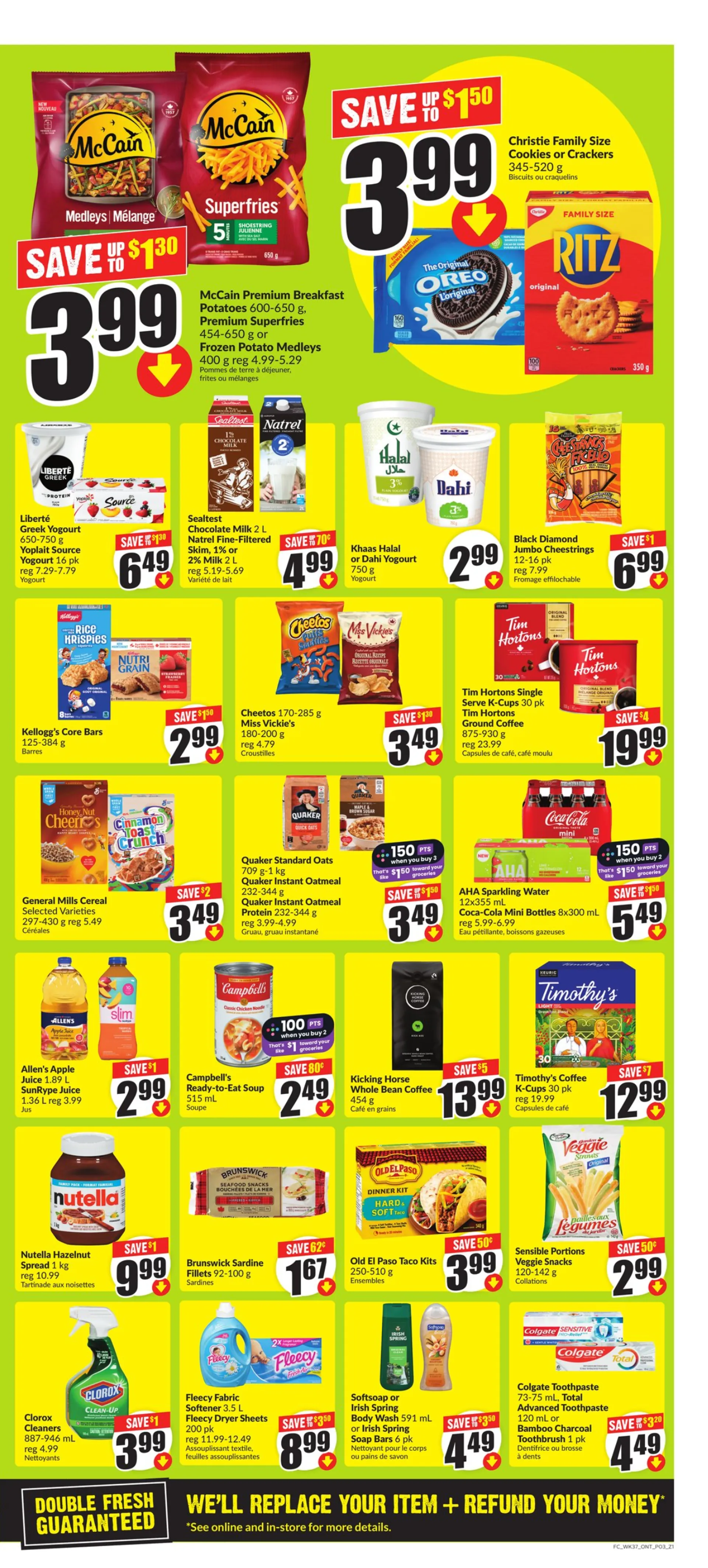 FreshCo. Sales from January 9 to January 15 2025 - flyer page 4