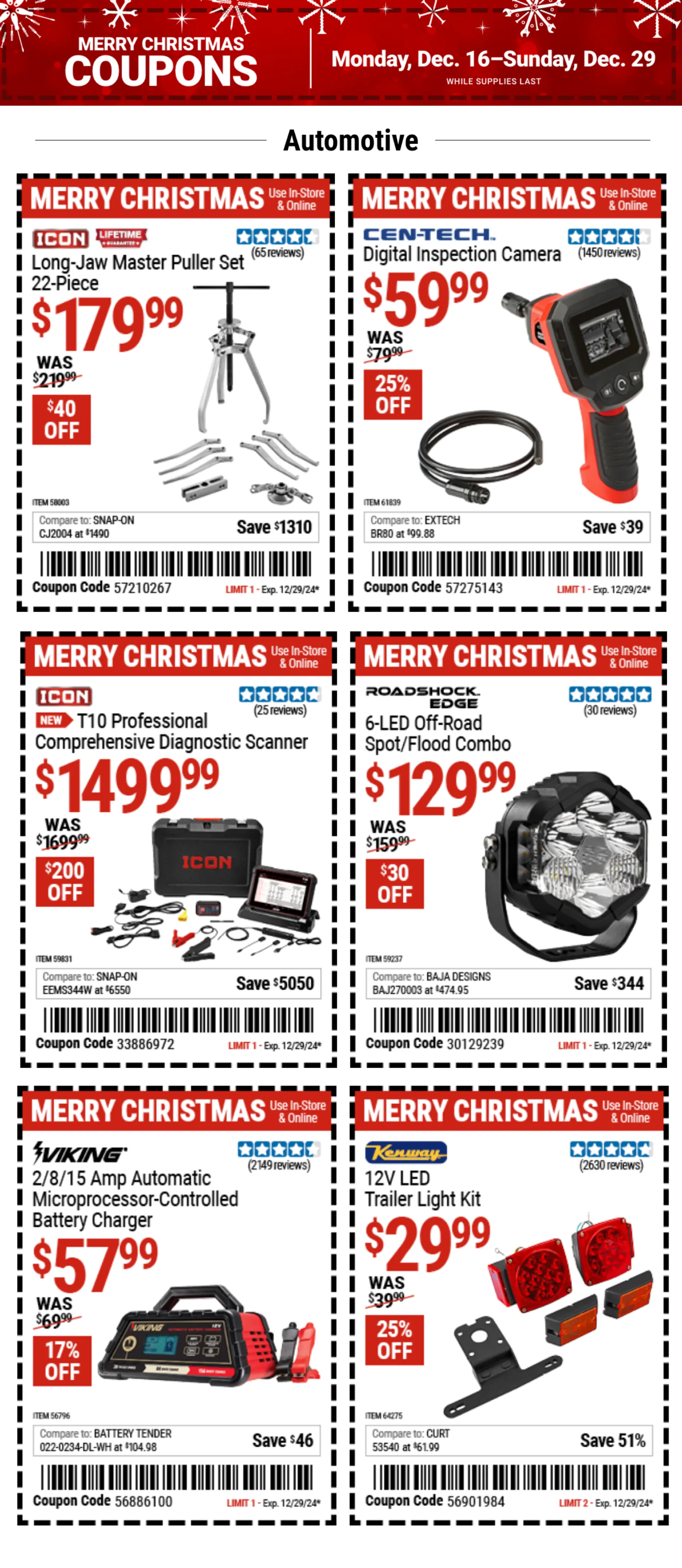 Weekly ad Christmas coupons from December 18 to December 29 2024 - Page 2