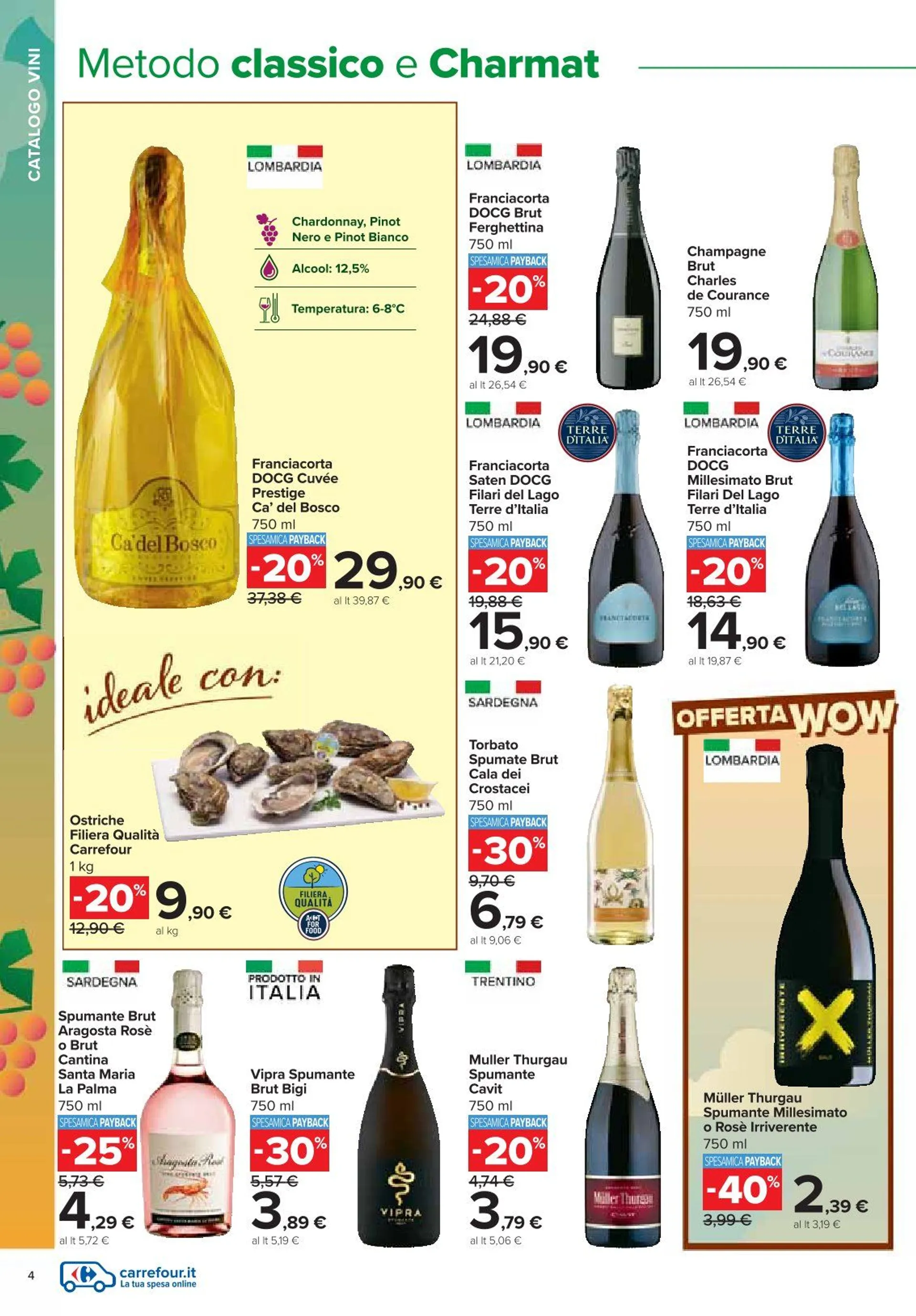 Carrefour Brochure Offerte da 7 ottobre a 10 novembre di 2024 - Pagina del volantino 4