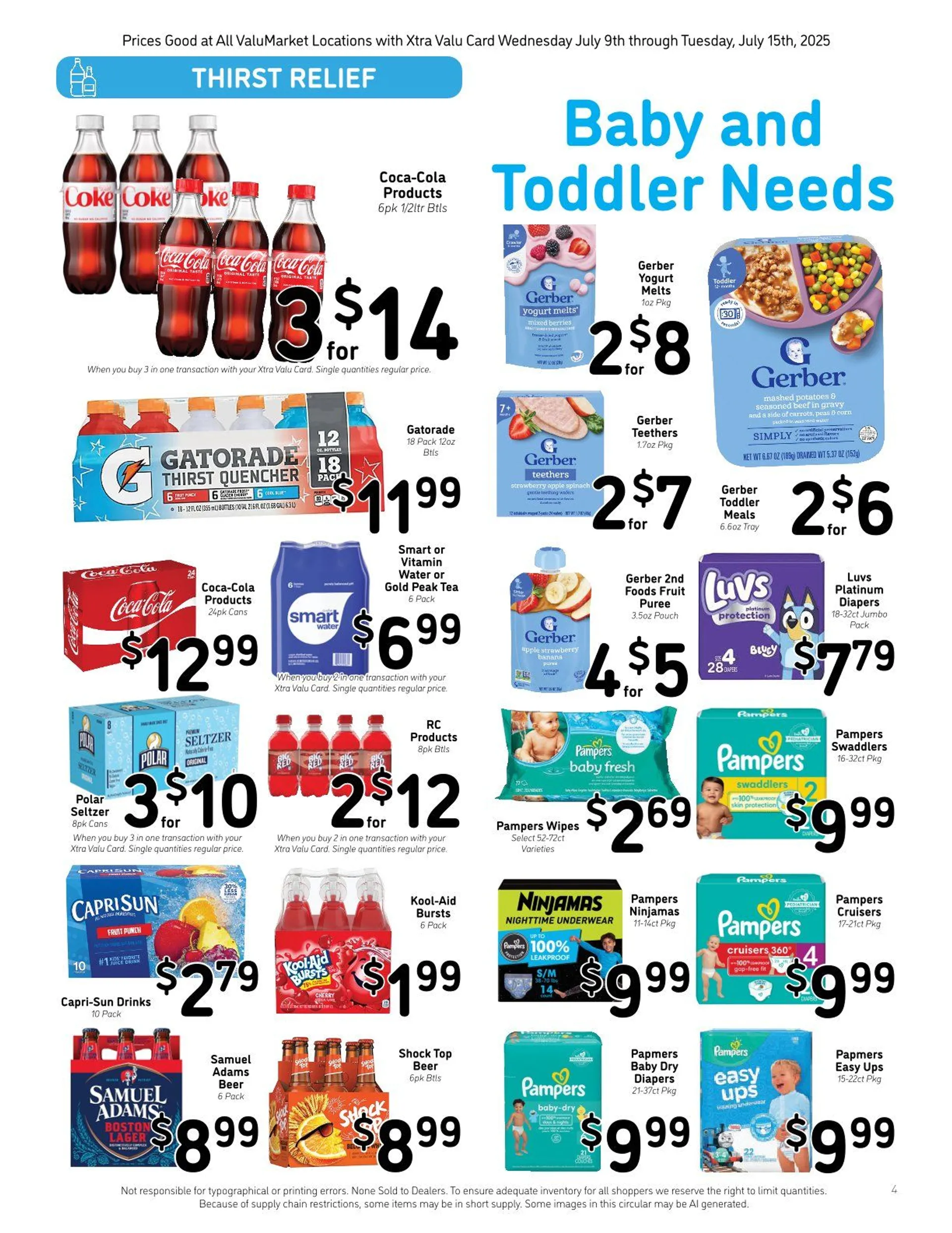 Weekly ad ValuMarket weekly ads from July 9 to July 15 2025 - Page 4