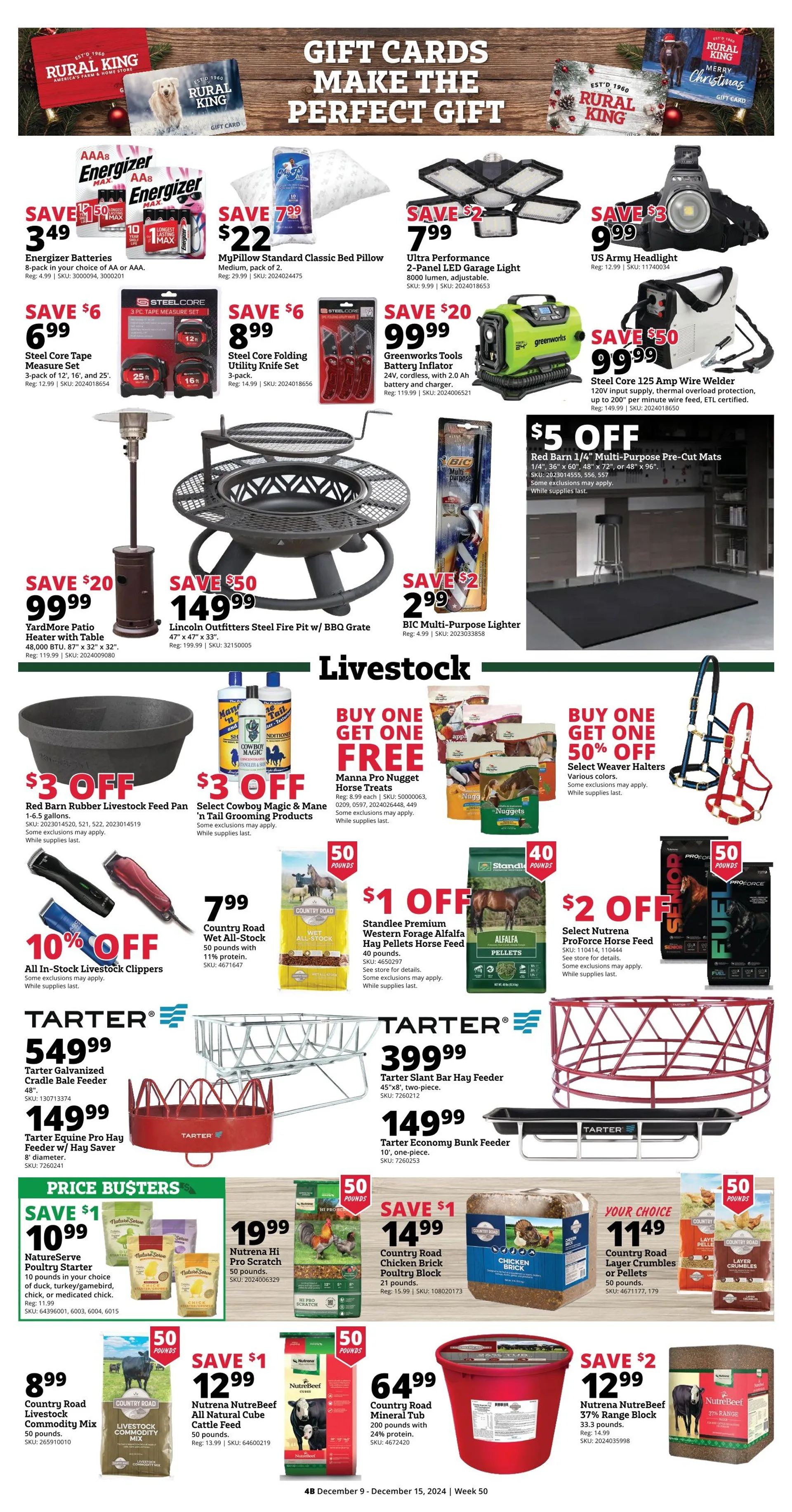 Weekly ad Rural King Deals from December 9 to December 15 2024 - Page 4