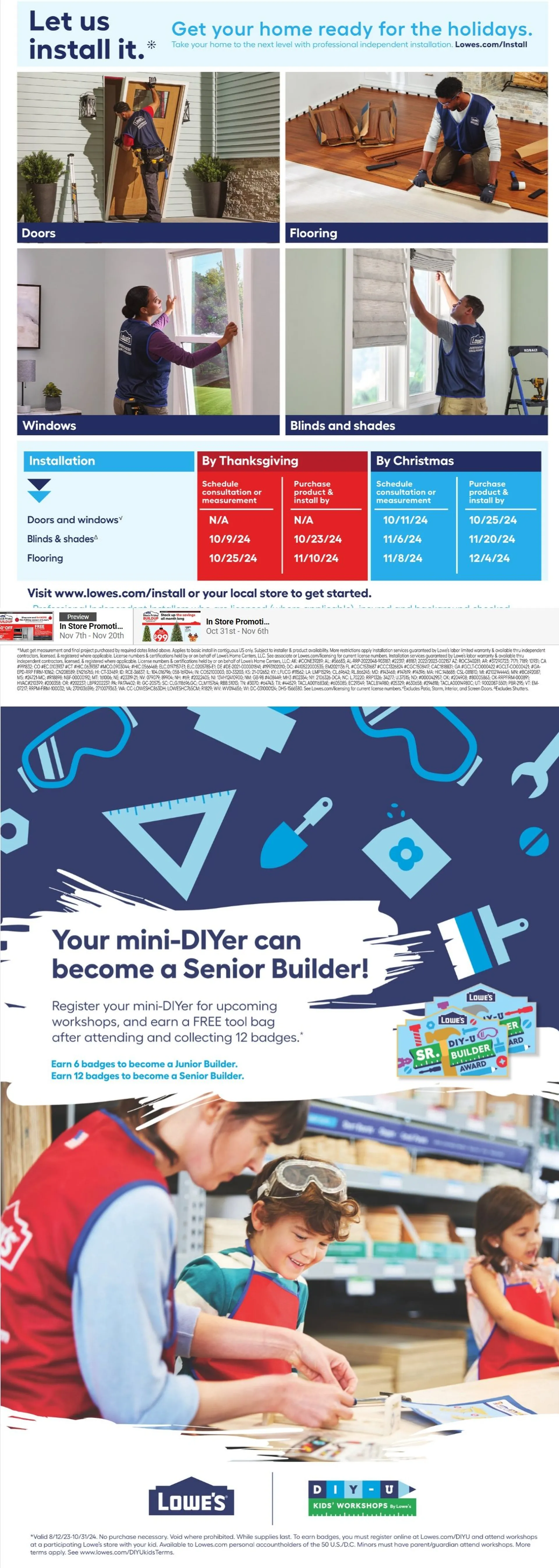 Weekly ad Lowe's Weekly Ad from November 7 to November 20 2024 - Page 3