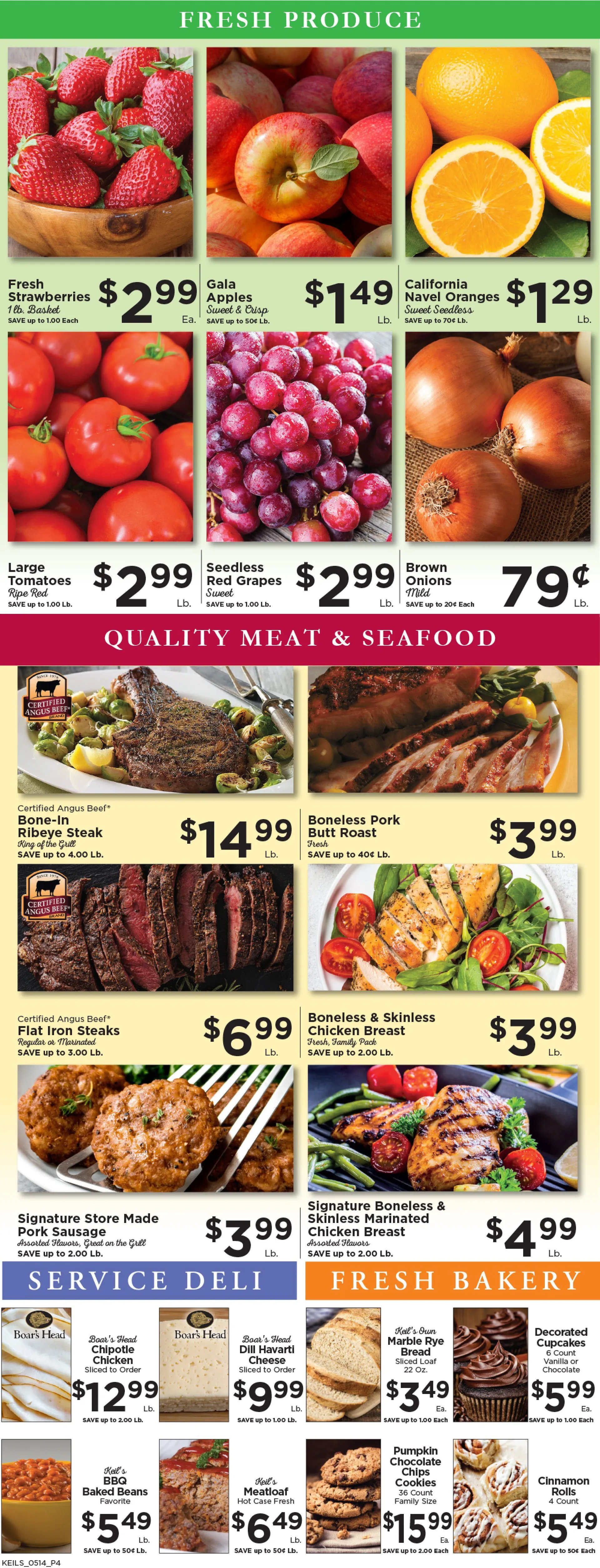 Weekly ad Keil's Fresh Food Stores Sales from May 14 to May 20 2025 - Page 4