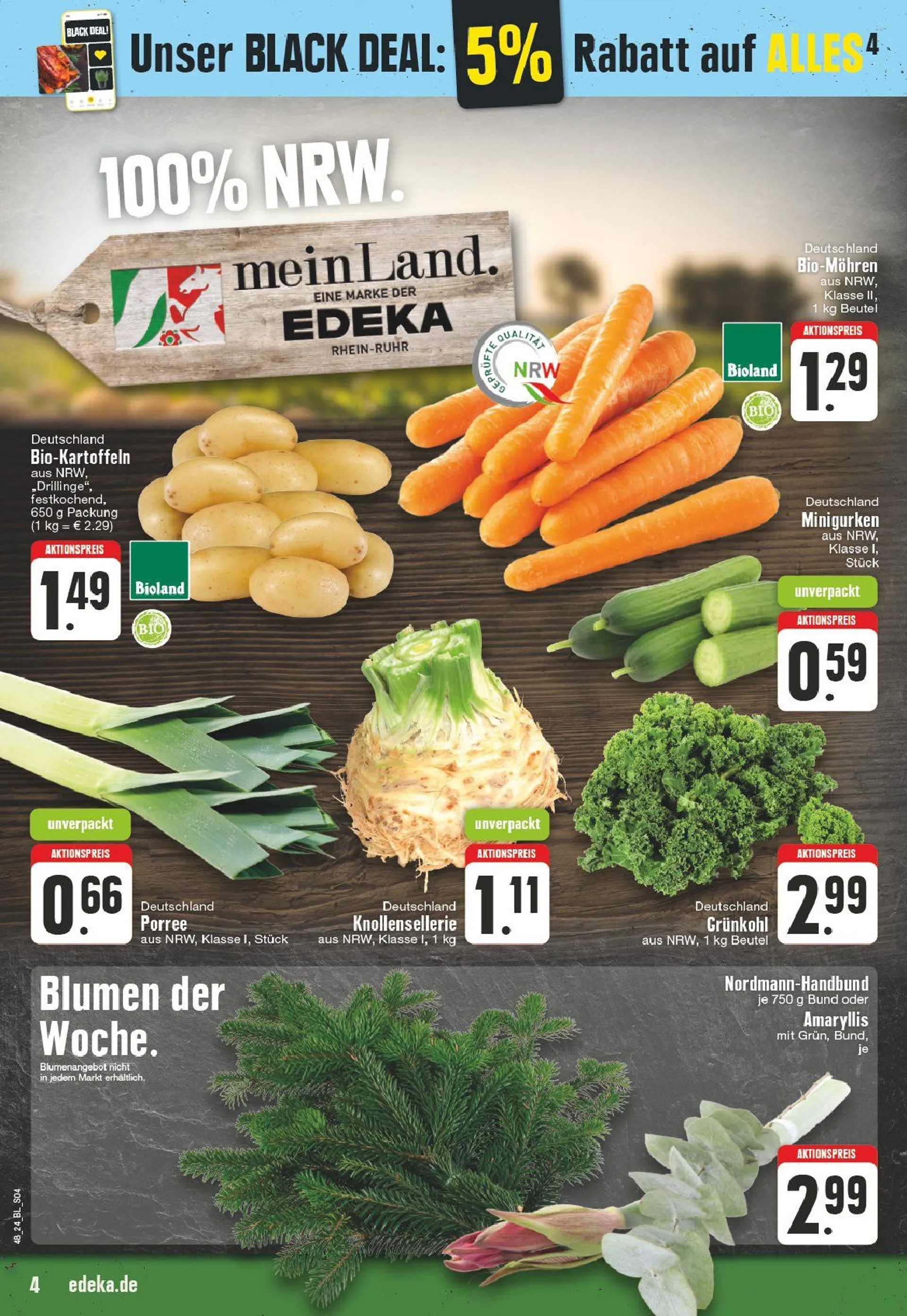 Edeka Propsket von 25. November bis 30. November 2024 - Prospekt seite 4