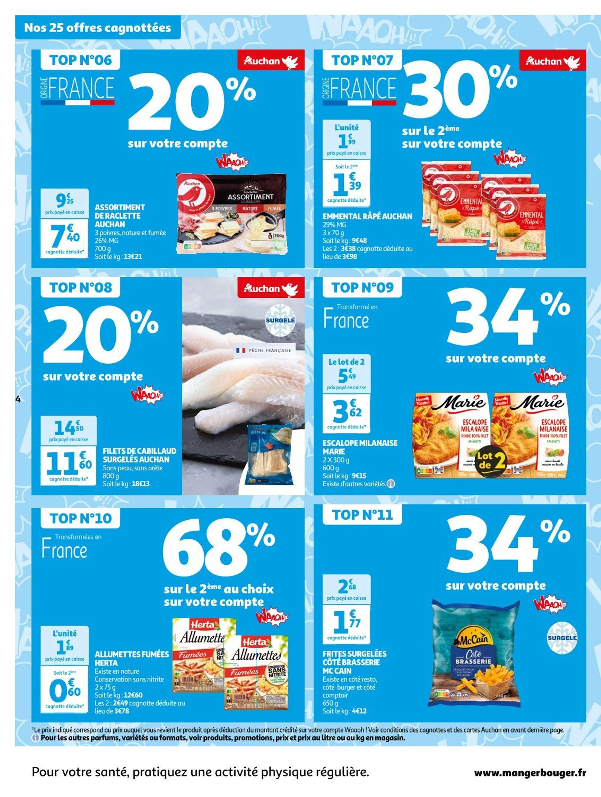 Auchan Offres de brochures du 1 octobre au 6 octobre 2024 - Catalogue page 4