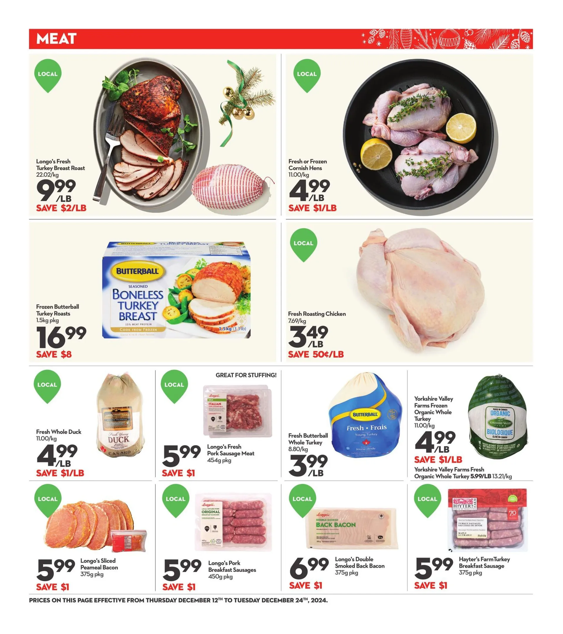 Longo's Deals from December 12 to December 24 2024 - flyer page 4