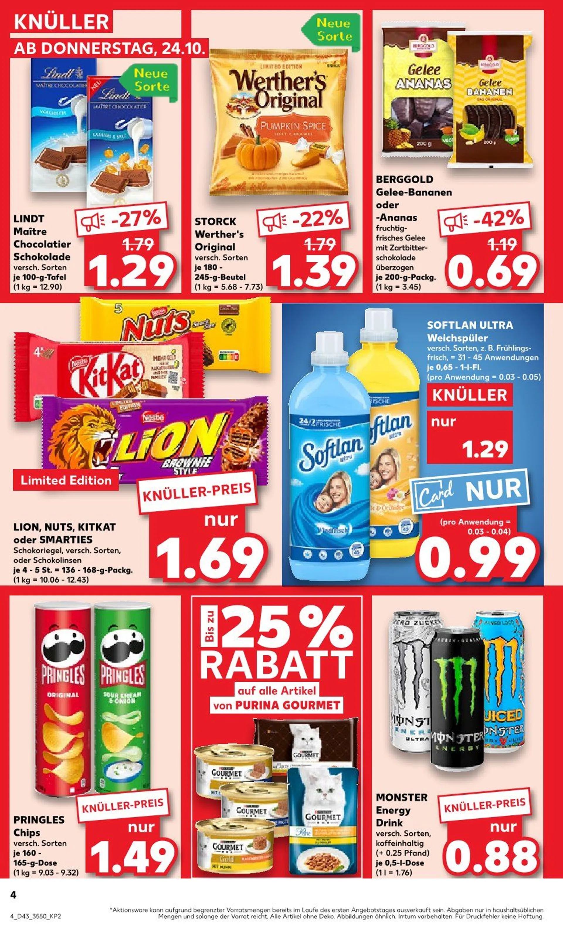 Kaufland Prospekts von 24. Oktober bis 30. Oktober 2024 - Prospekt seite 4