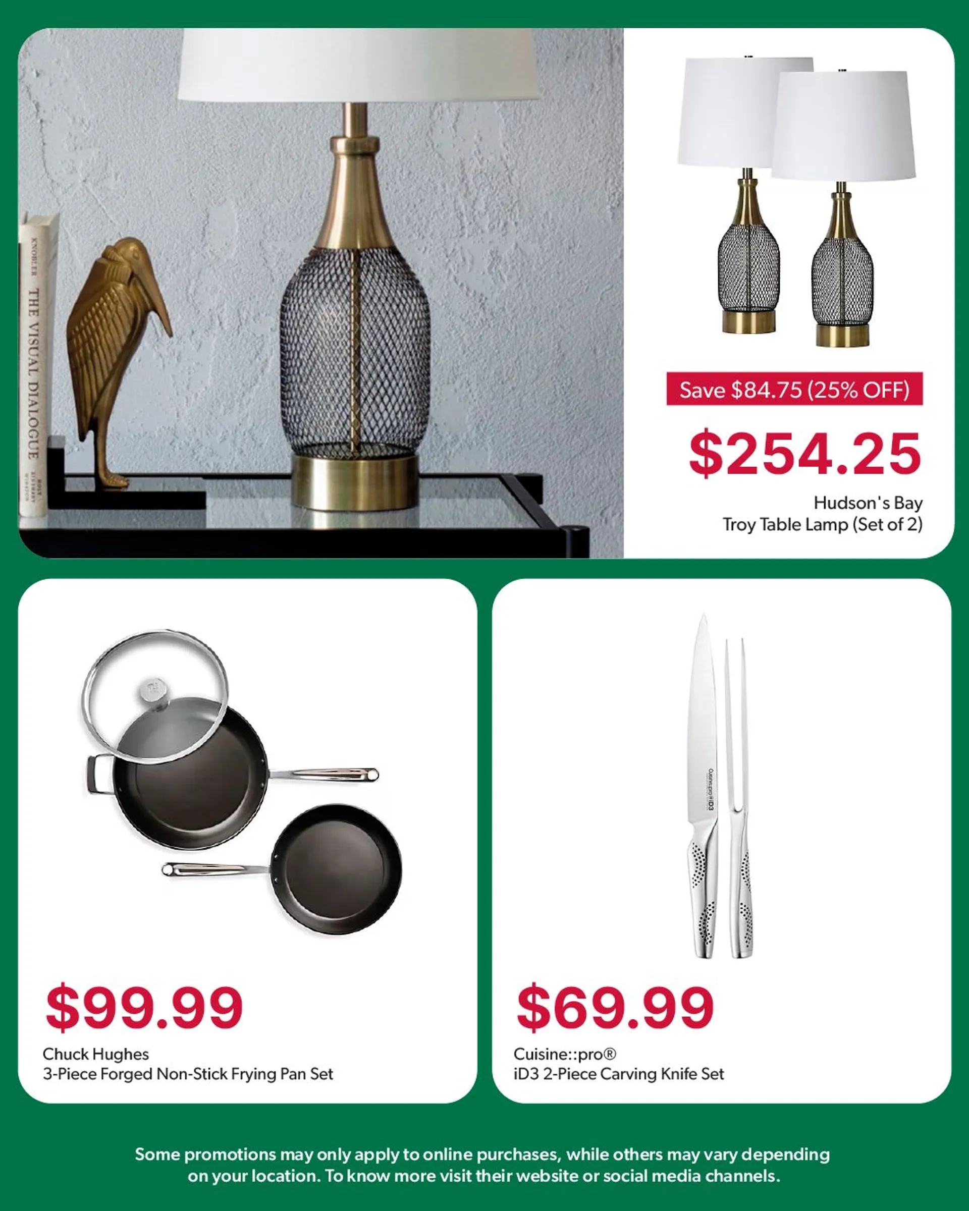 Christmas deals at Hudson's Bay from December 20 to December 31 2024 - flyer page 3