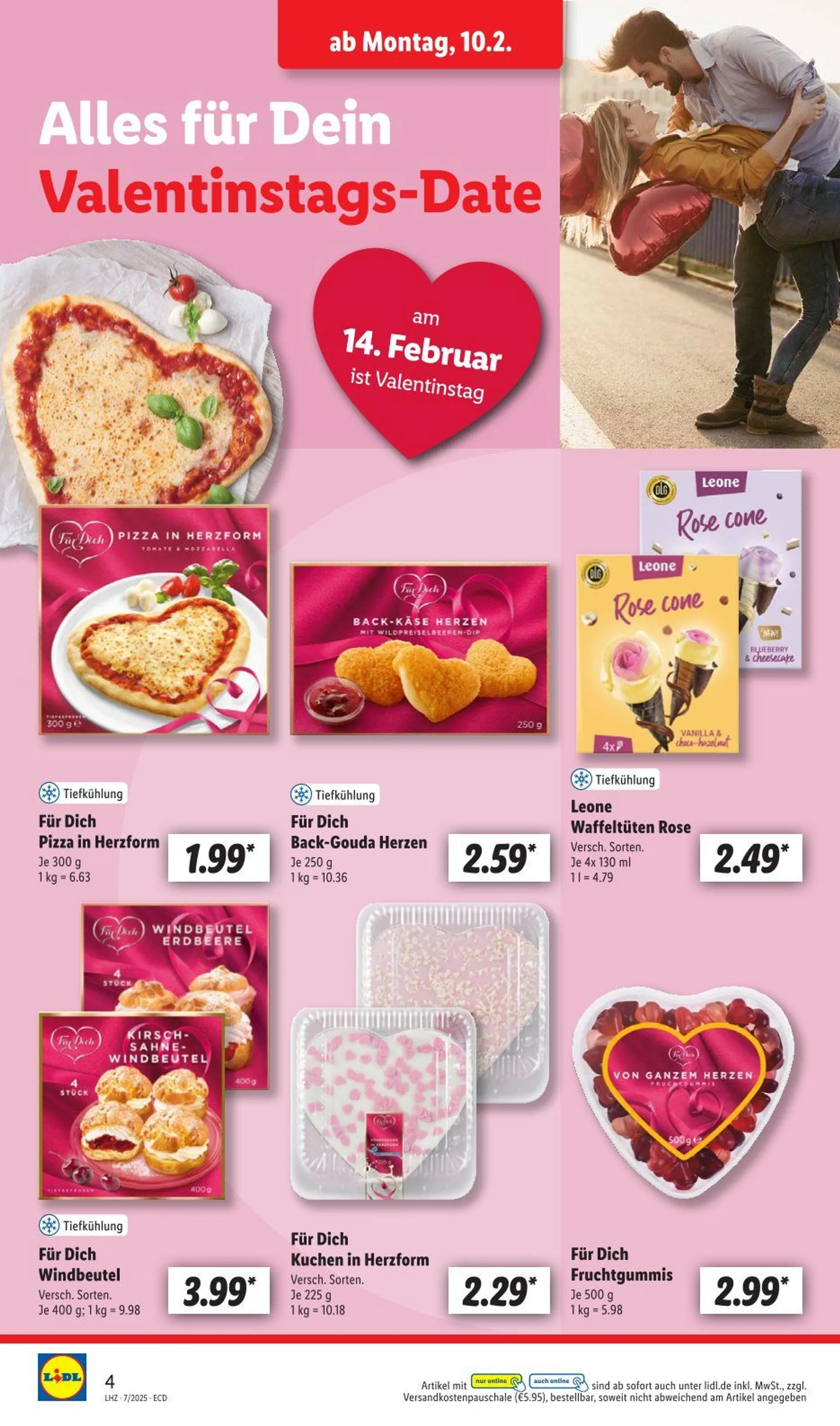 Lidl Prospekt von 10. Februar bis 15. Februar 2025 - Prospekt seite 4