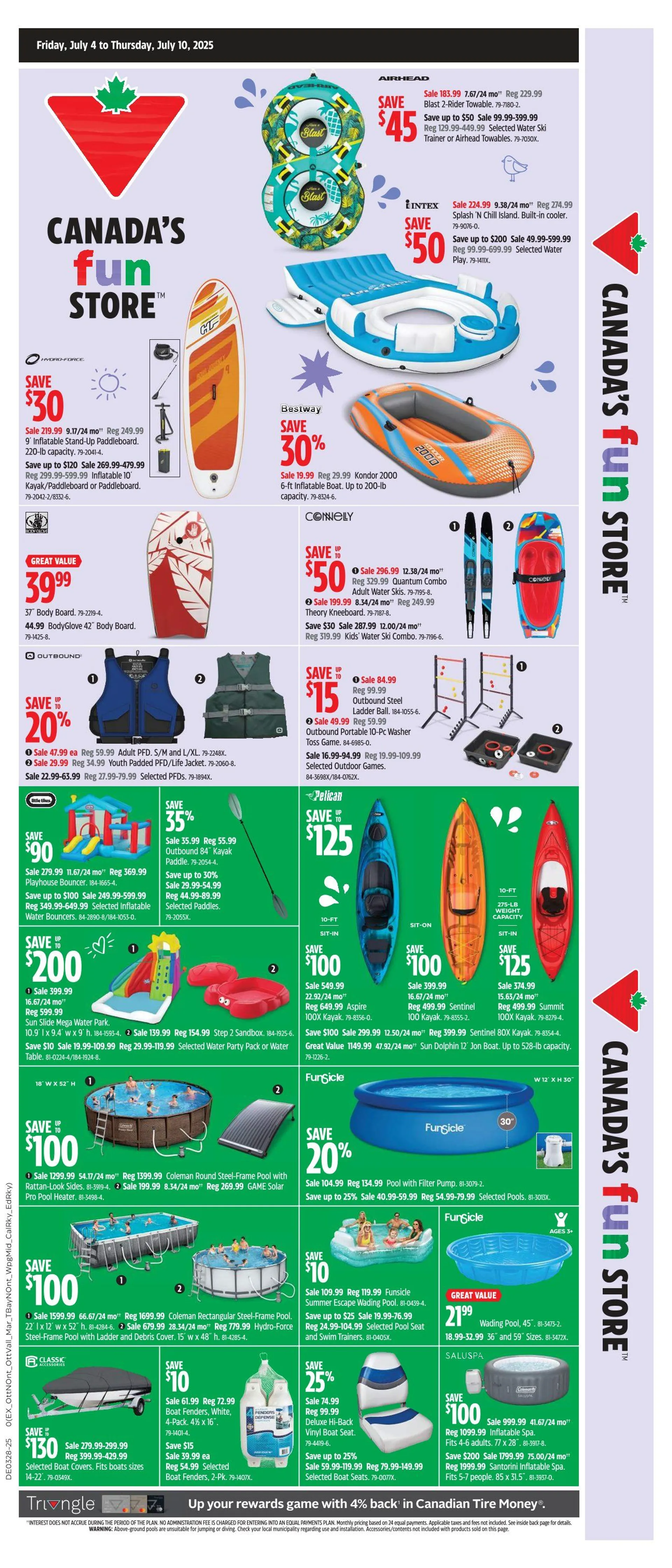 Canadian Tire flyers du 4 juillet au 10 juillet 2025 - Circulaires page 4