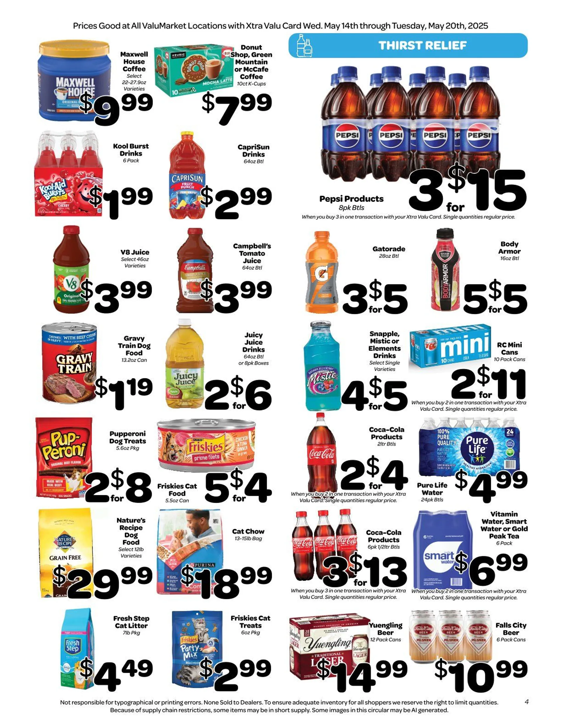 Weekly ad ValuMarket Sales from May 14 to May 20 2025 - Page 4