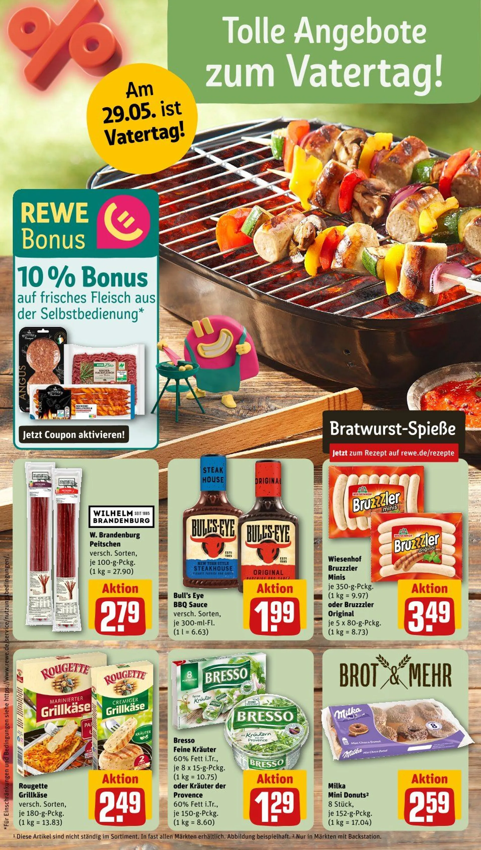 REWE Prospekt von 26. Mai bis 1. Juni 2025 - Prospekt seite 4