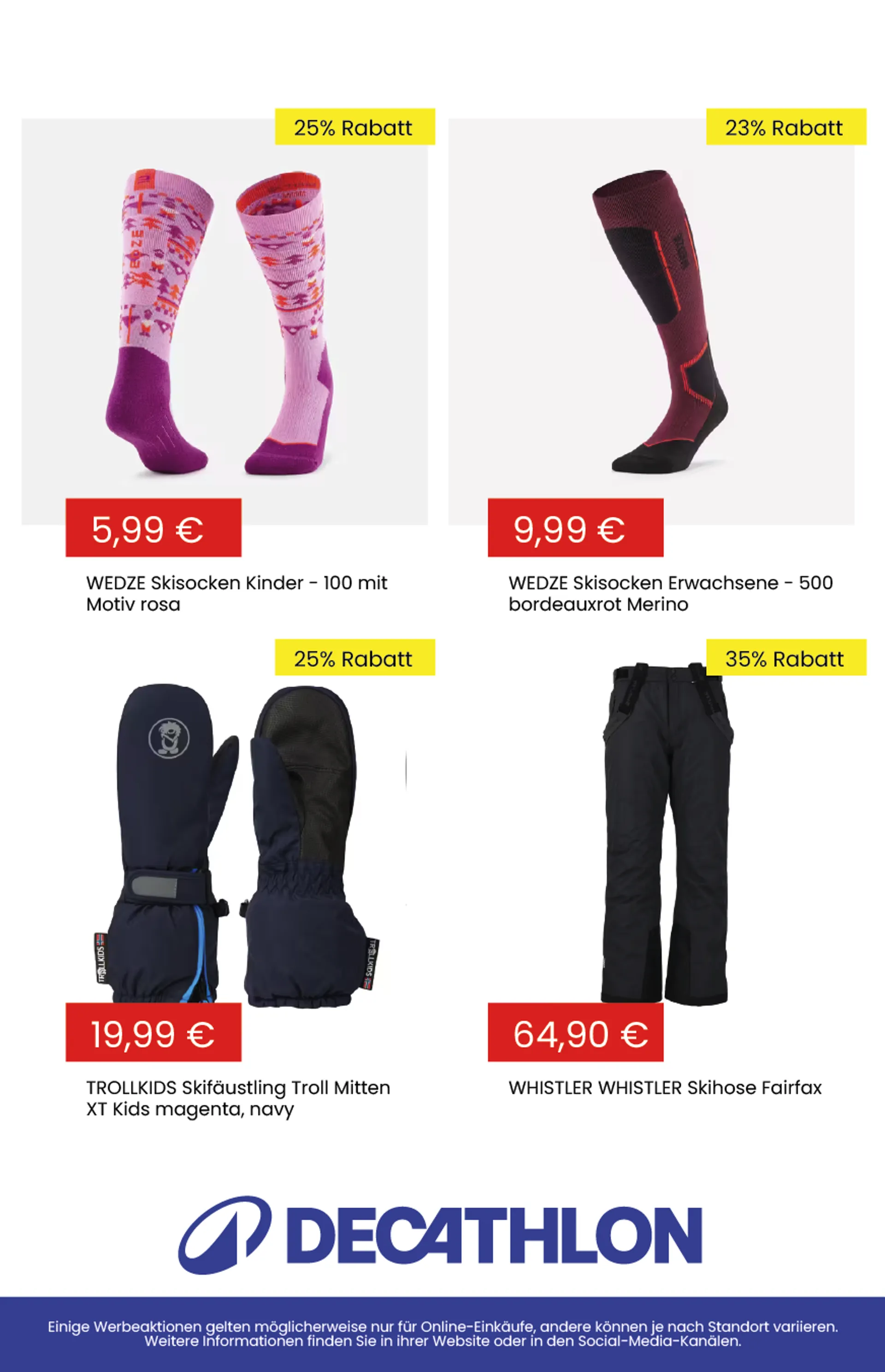 Decathlon Prospekt von 26. Dezember bis 16. Januar 2025 - Prospekt seite 6