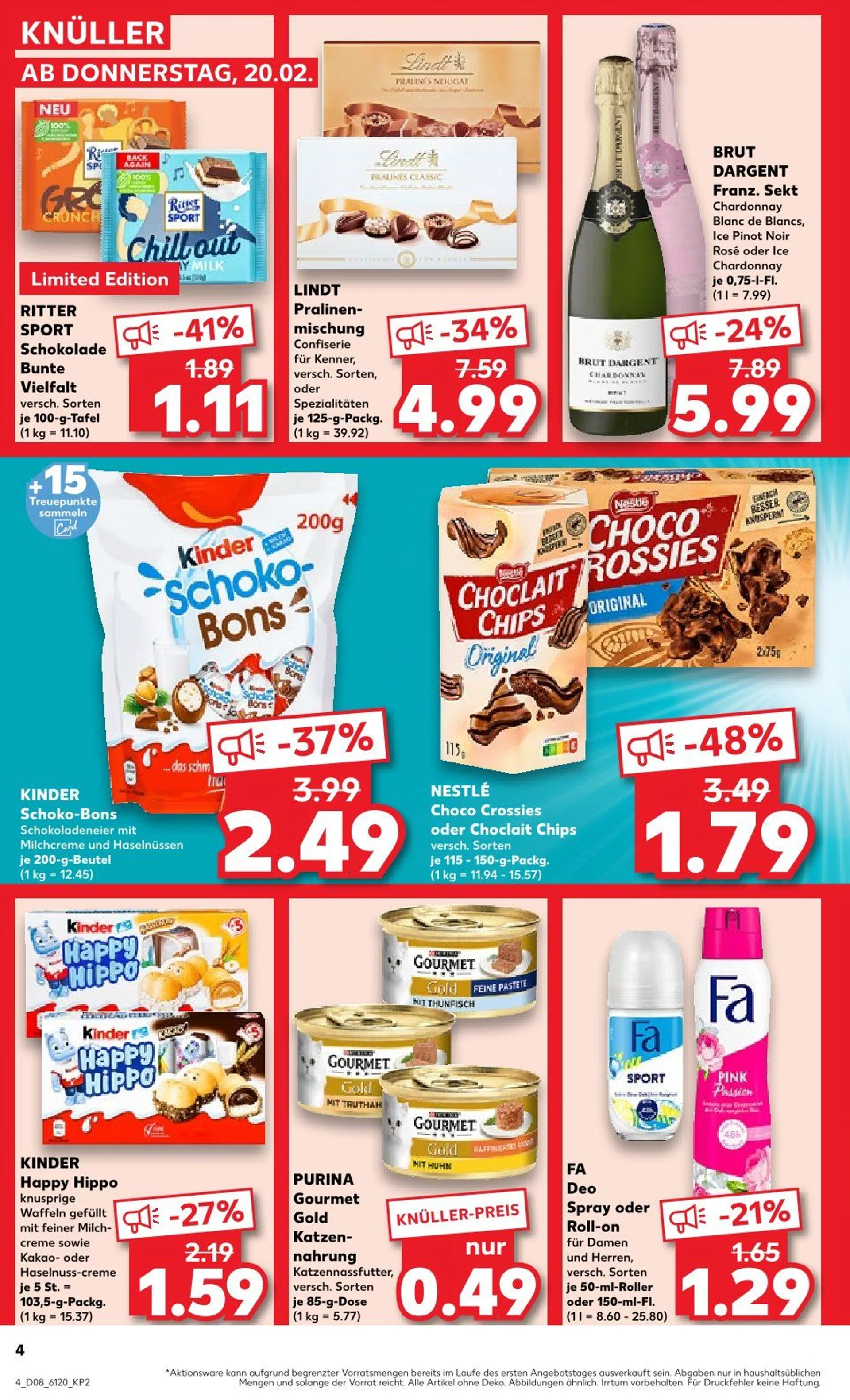 Kaufland Prospekt von 20. Februar bis 26. Februar 2025 - Prospekt seite 4