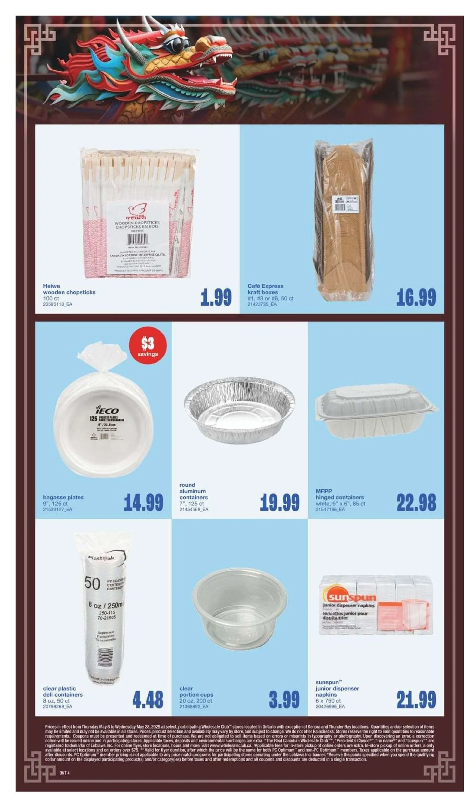 Wholesale Club Deals from May 8 to May 28 2025 - flyer page 4
