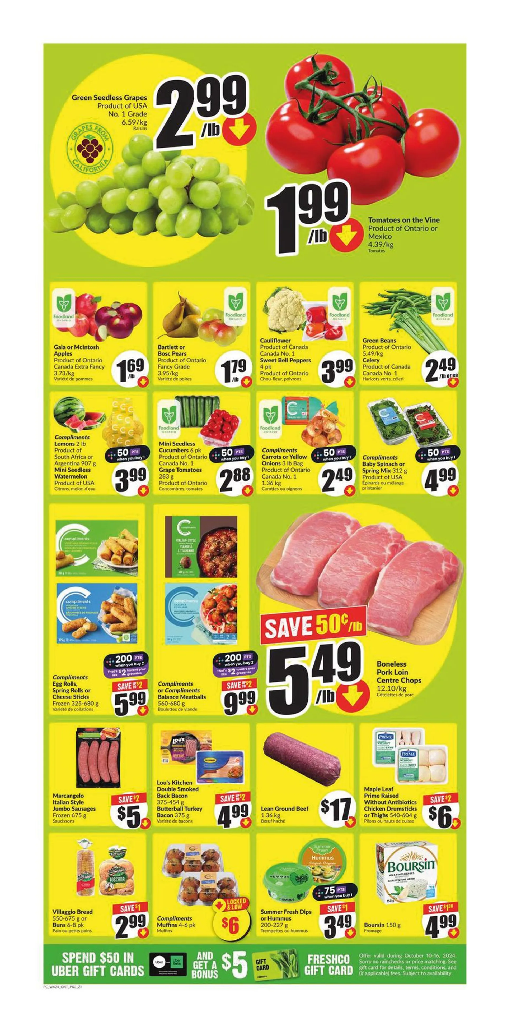 Weekly Ad FreschCo from October 9 to October 16 2024 - flyer page 9